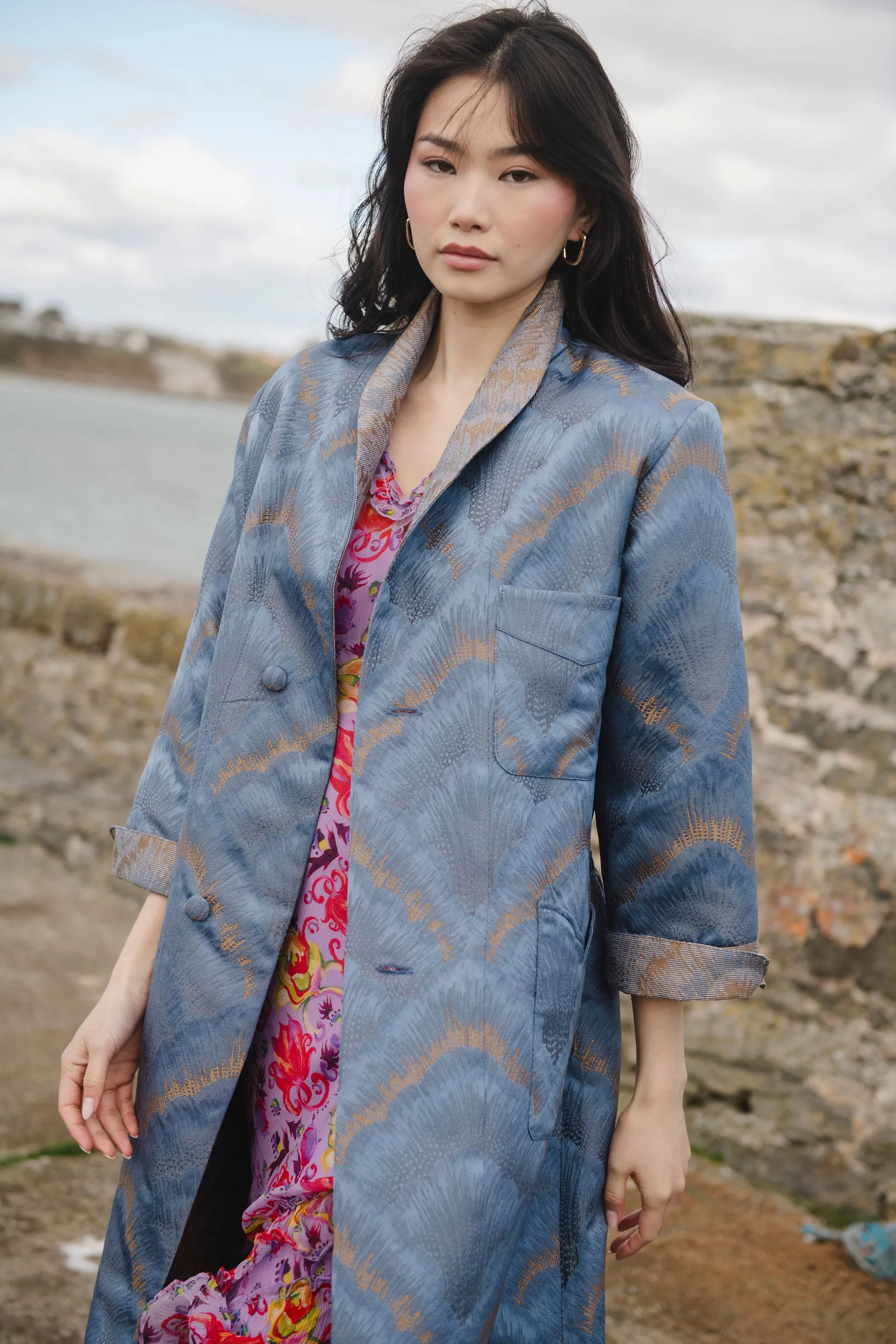 Elsie Duster Coat sold by Feri product image thumbnail 4