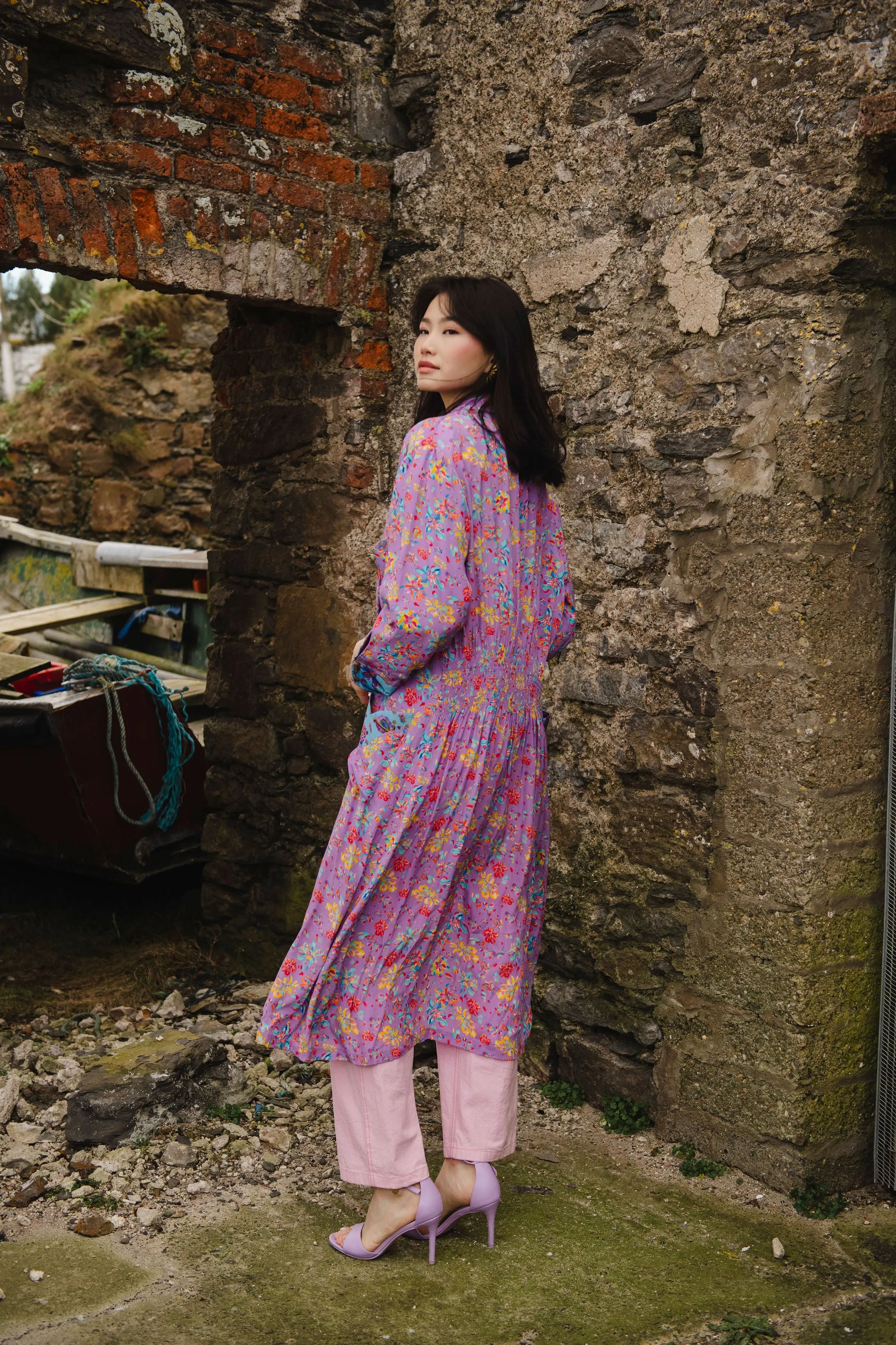 Lilac Elle Kimono sold by Feri product image thumbnail 5