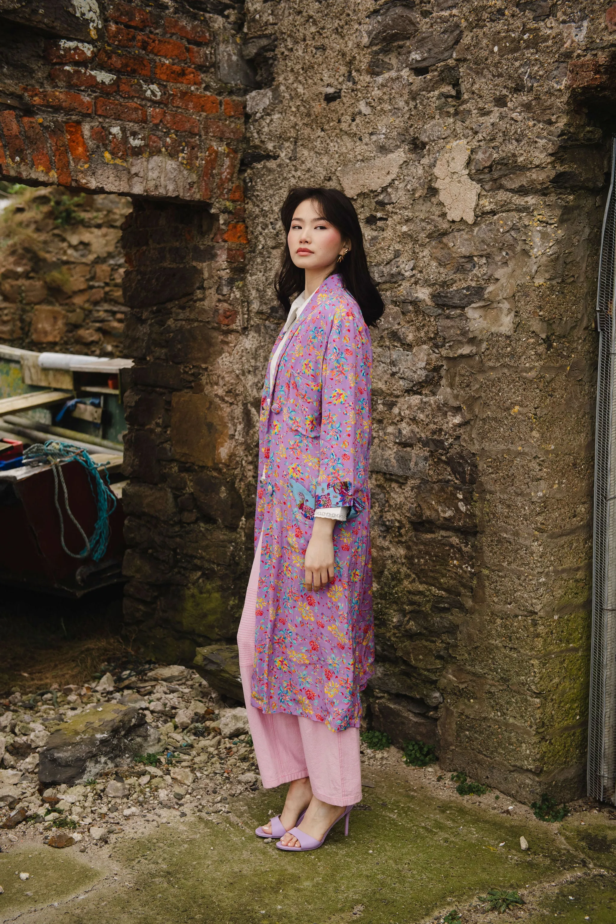 Lilac Elle Kimono sold by Feri product image thumbnail 3