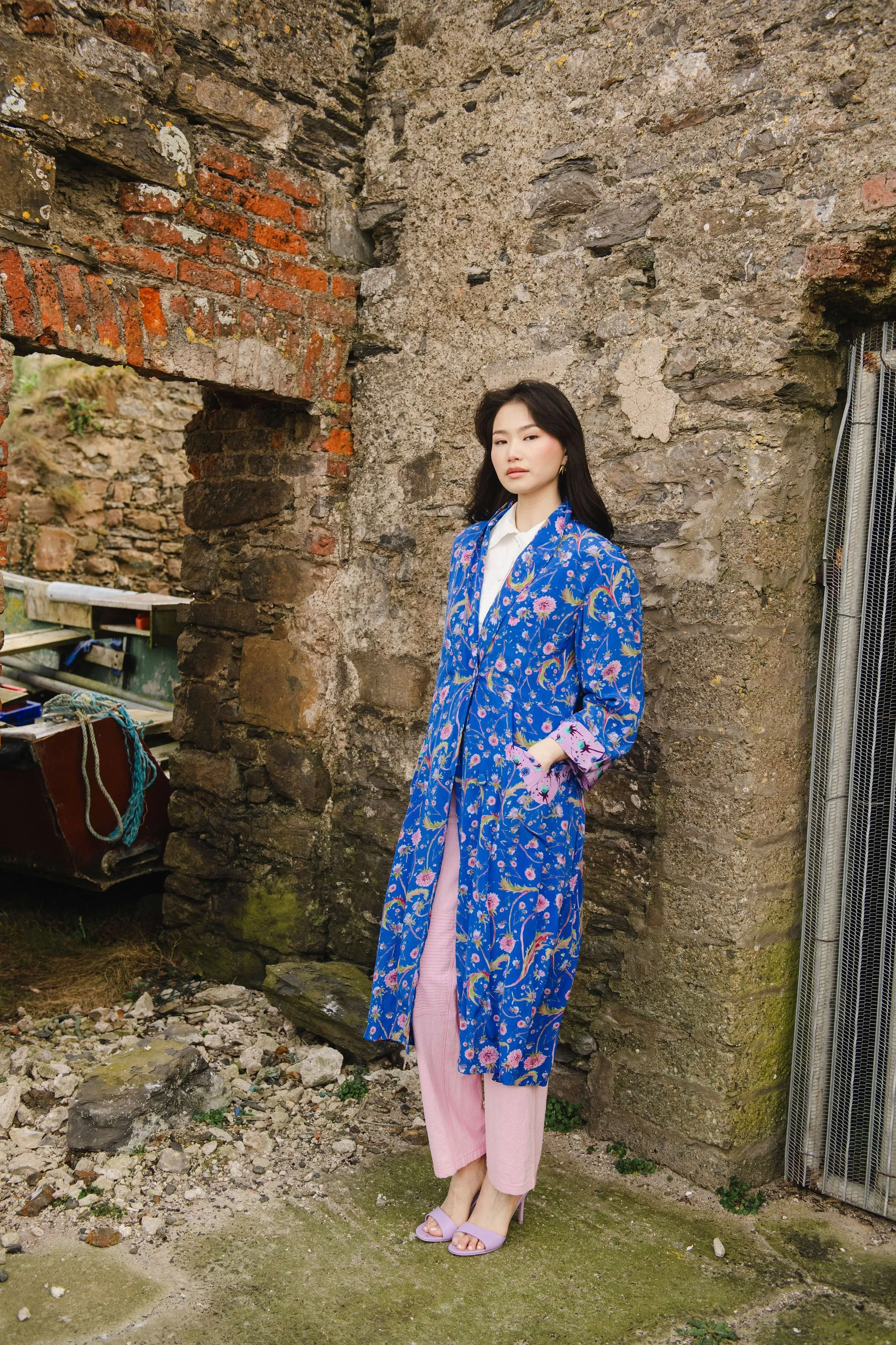 Blue Dandelion Elle Kimono sold by Feri product image thumbnail 2