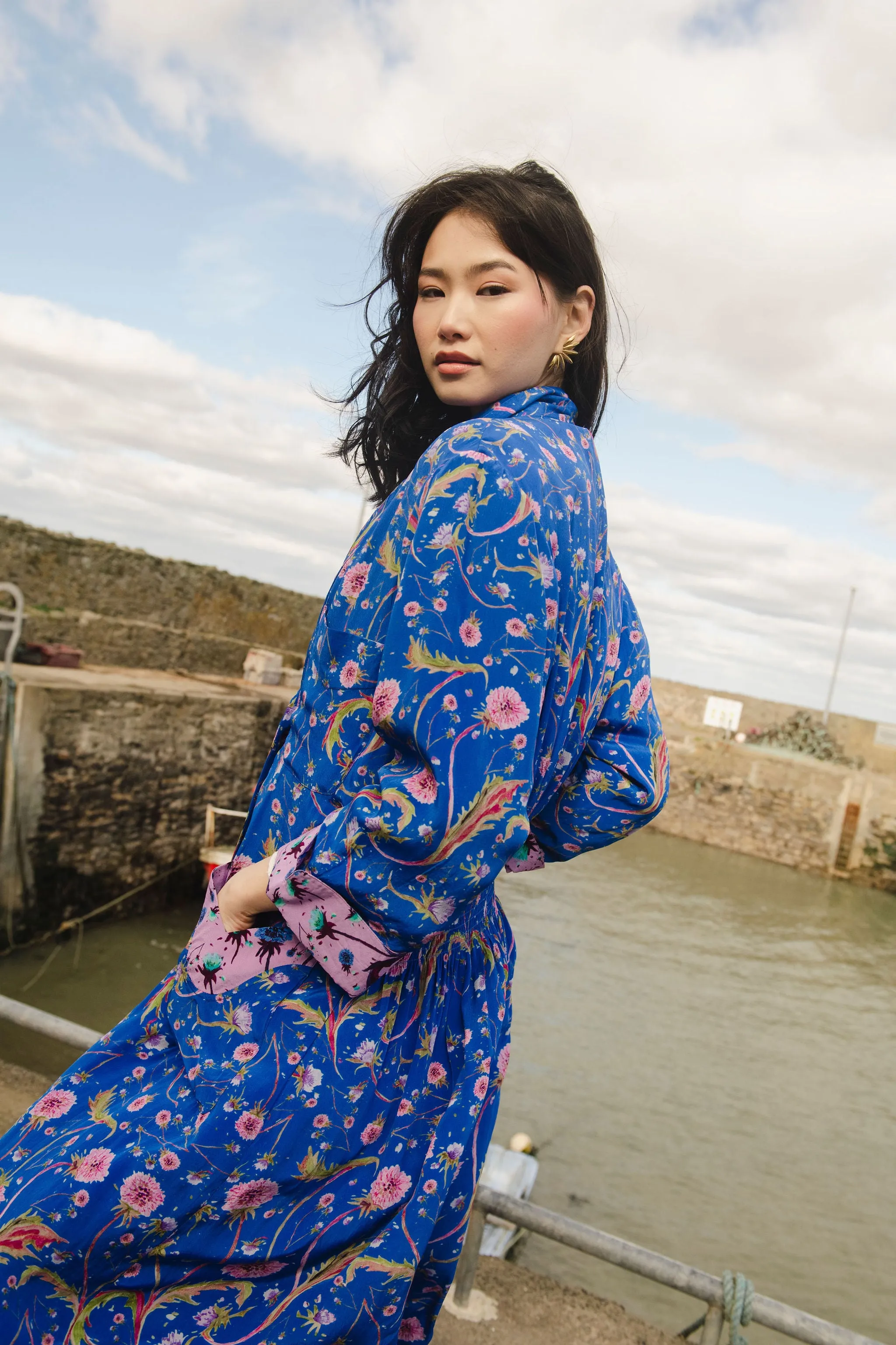 Blue Dandelion Elle Kimono sold by Feri product image thumbnail 5