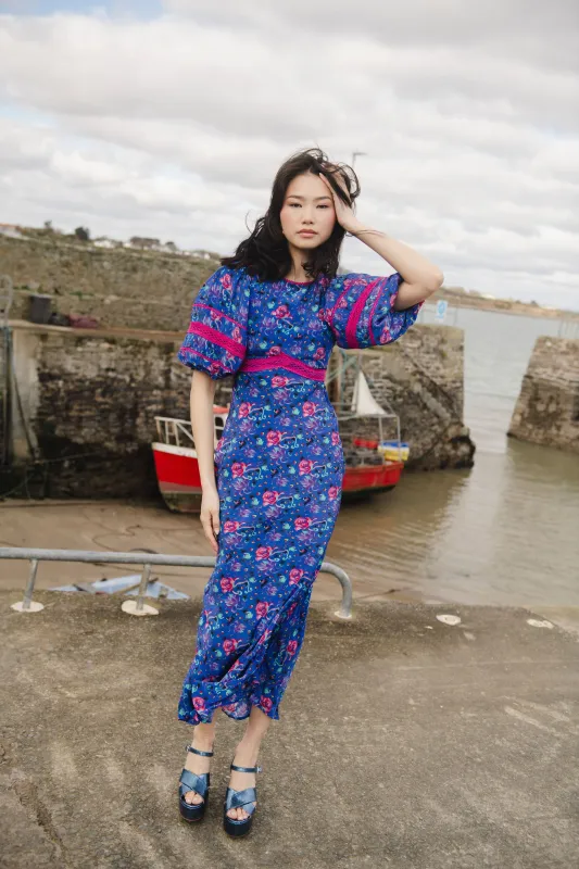 Anne Dress Blue sold by Feri