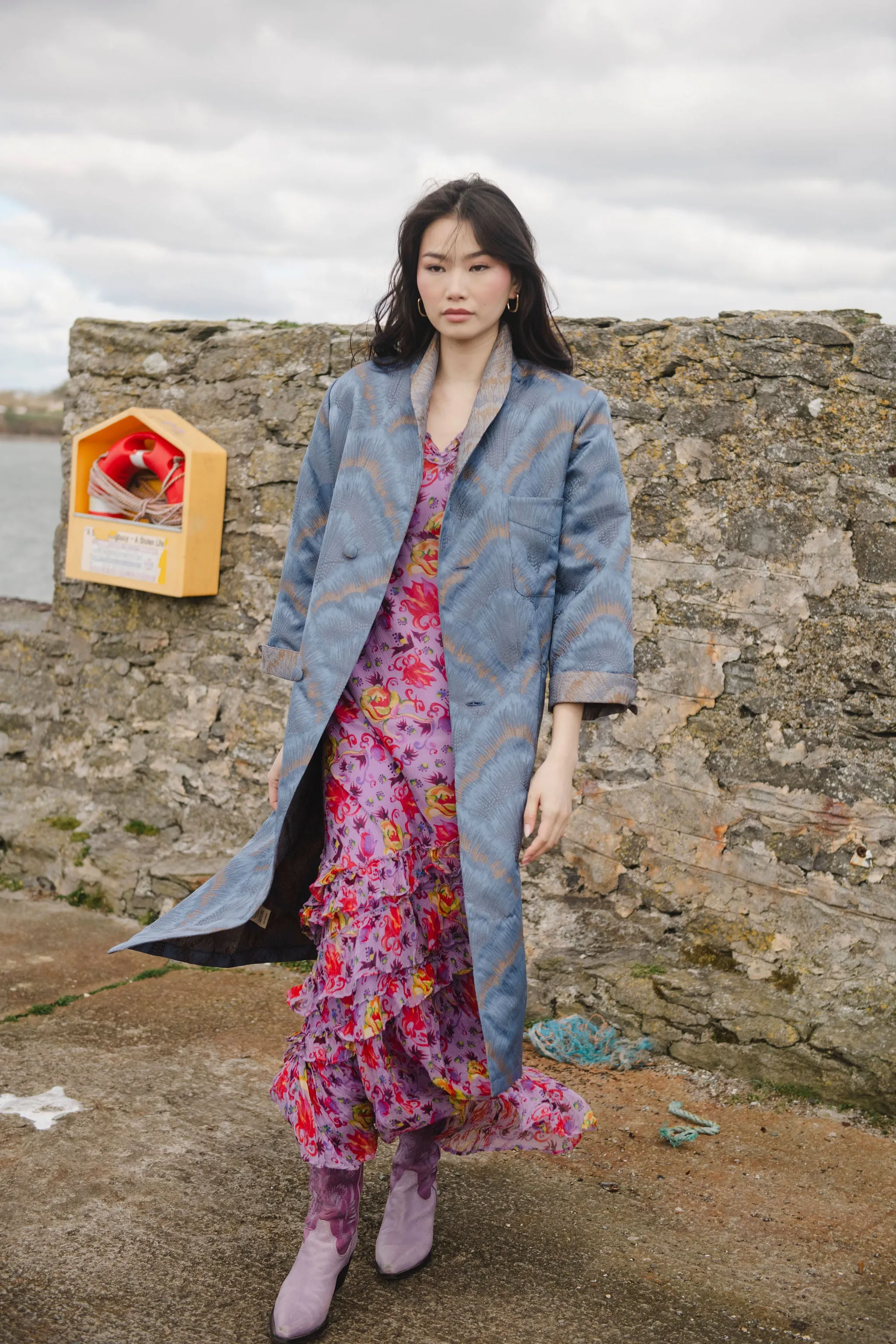 Elsie Duster Coat sold by Feri product image thumbnail 3