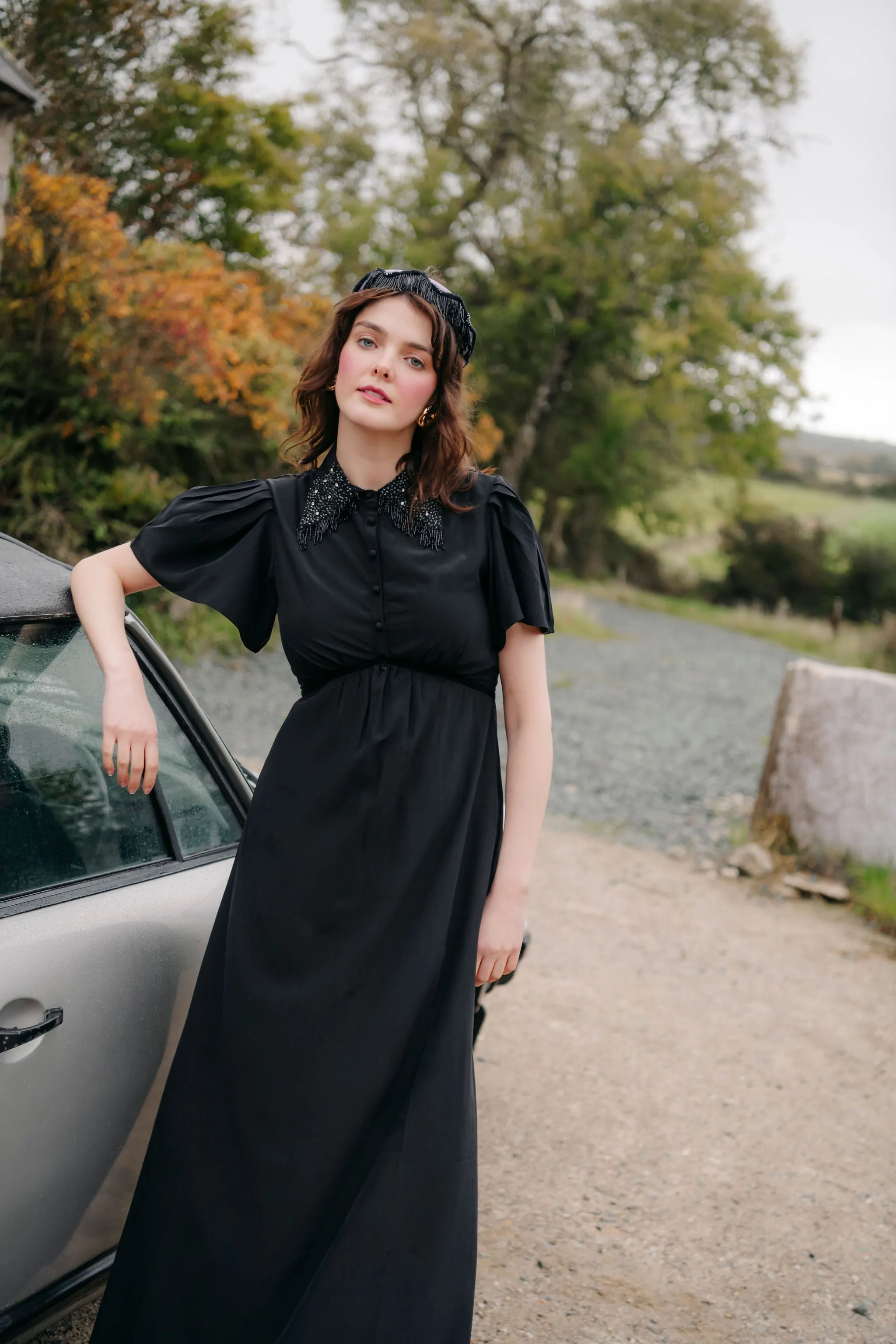 Amy Dress in silk sold by Feri product image thumbnail 5