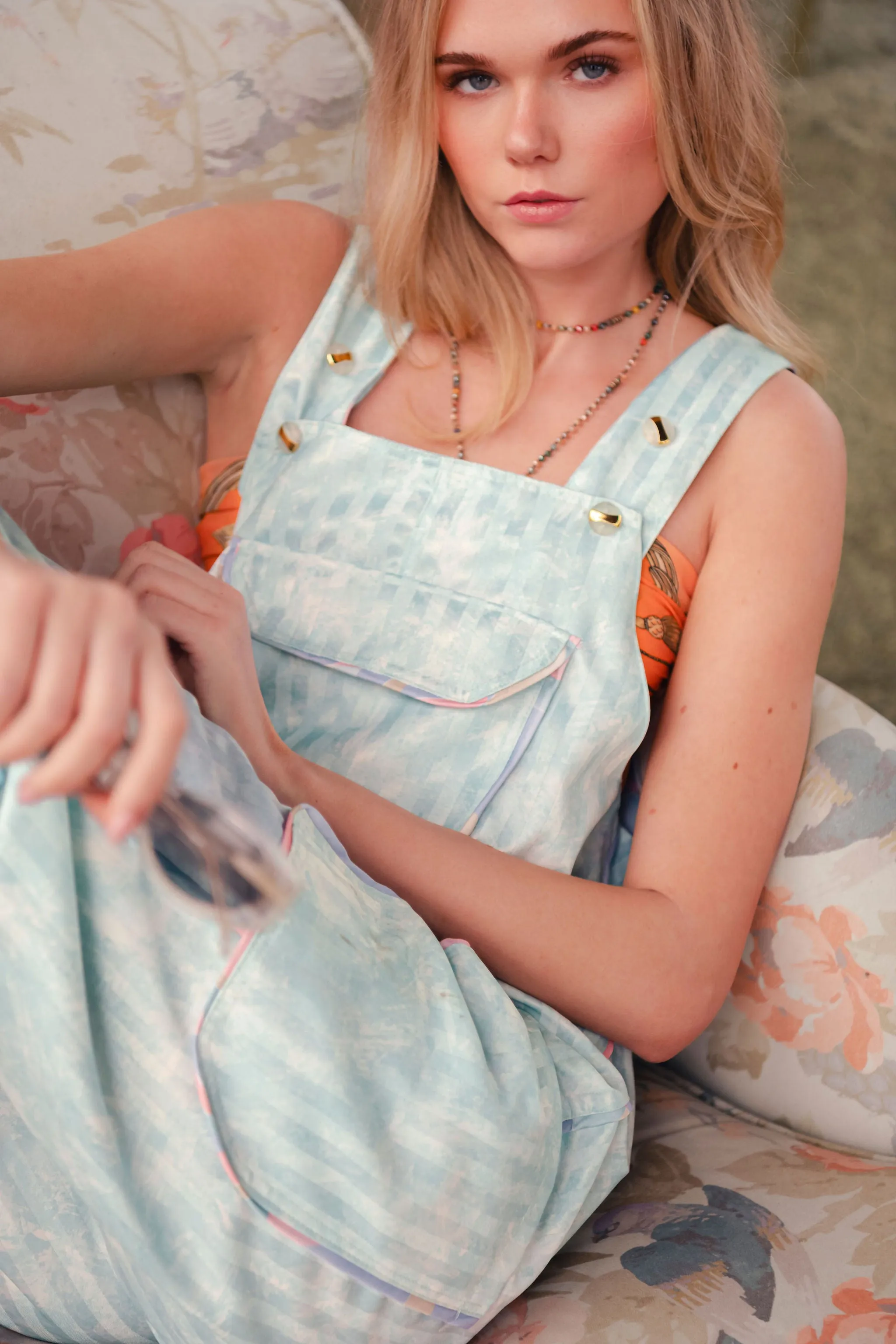 Clo Dungarees in Sky sold by Feri product image thumbnail 3