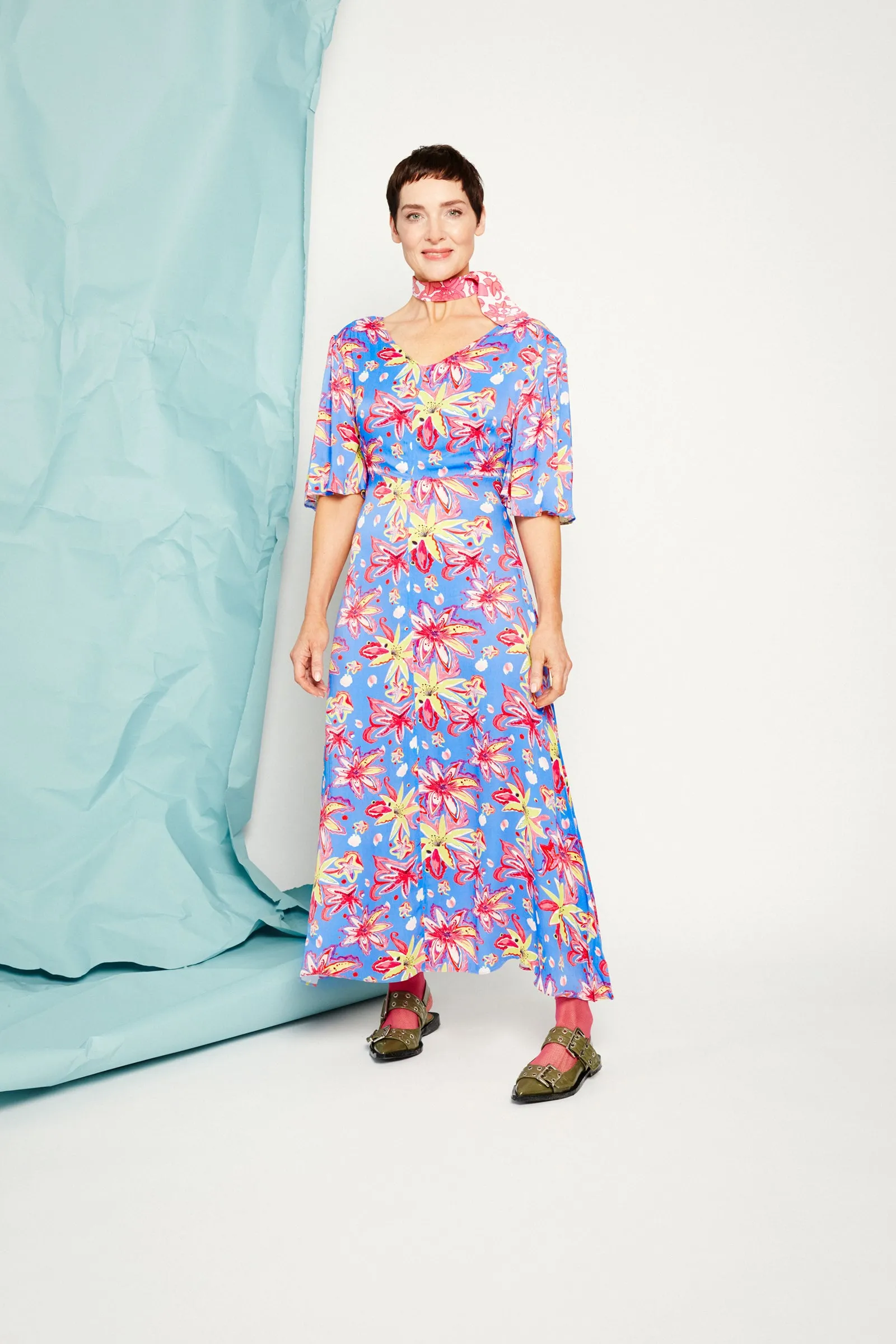 Bea Dress in Blue sold by Feri product image thumbnail 4