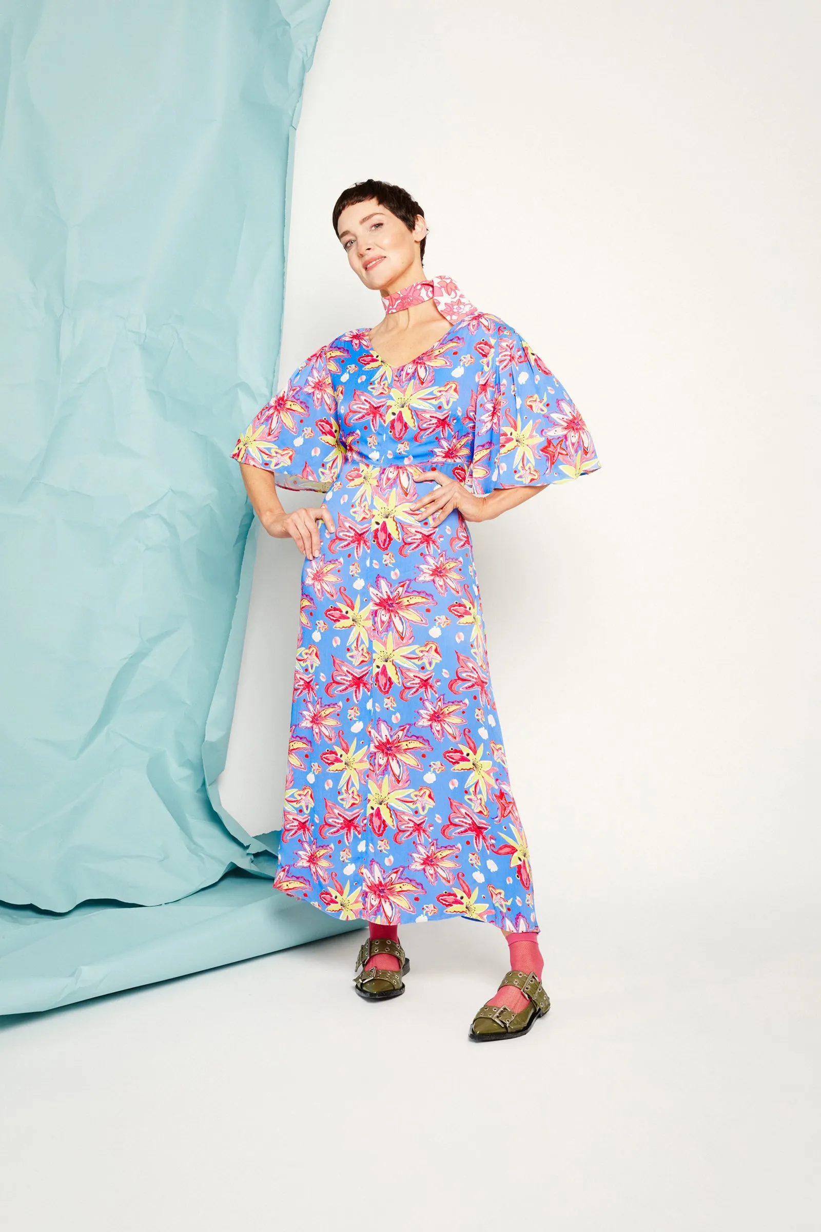 Bea Dress in Blue sold by Feri product image thumbnail 5