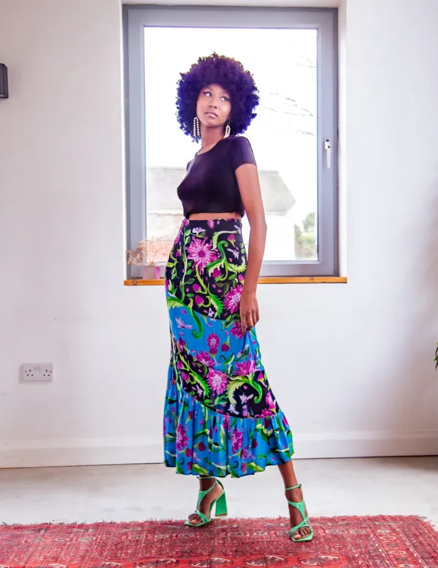 The Ebony skirt in black sold by Feri