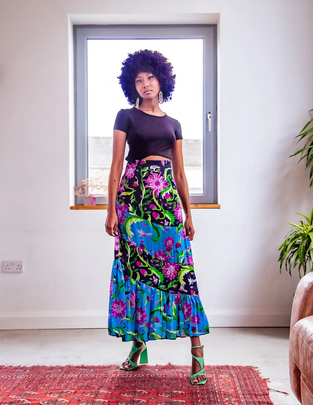 The Ebony skirt in black sold by Feri product image thumbnail 2