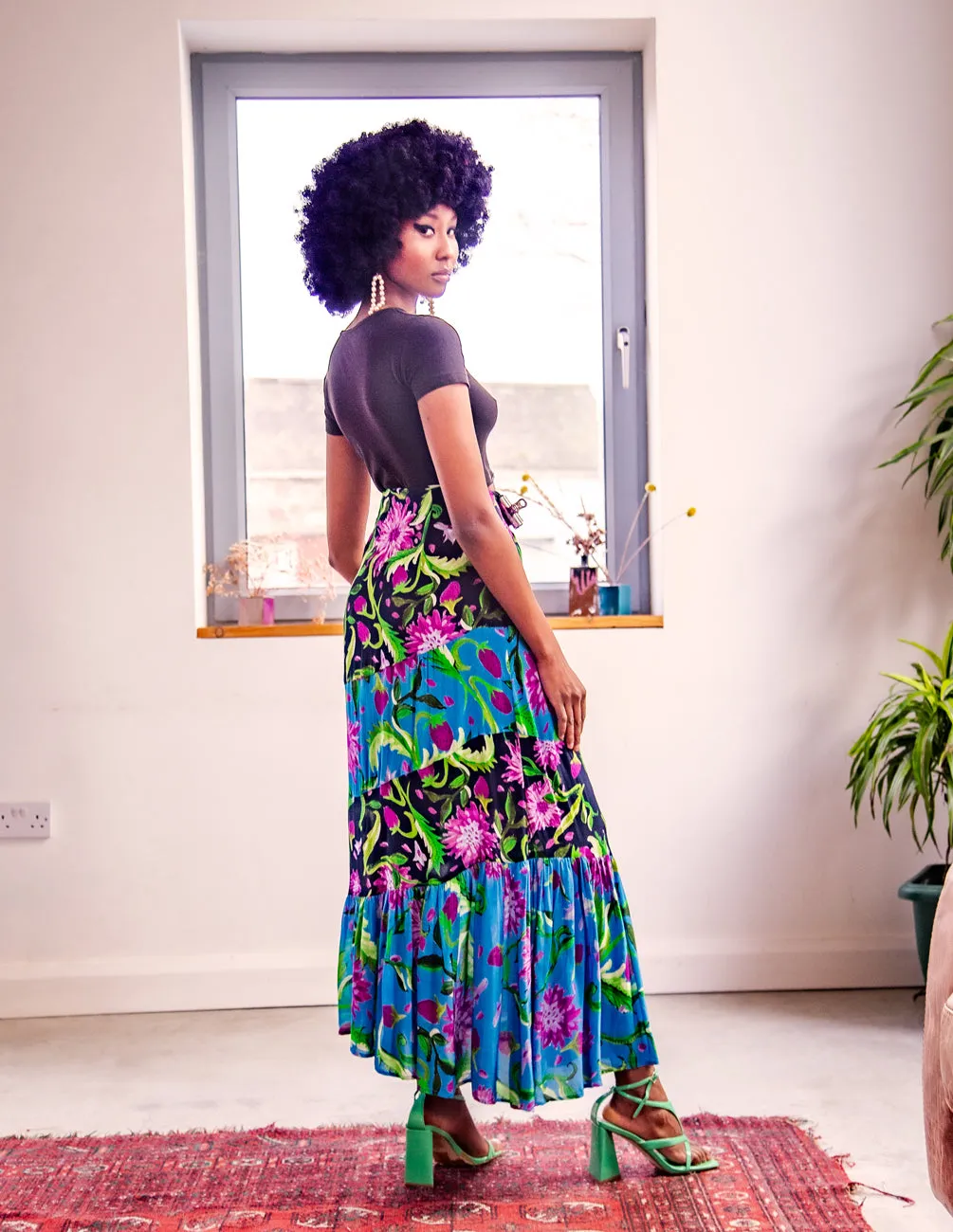 The Ebony skirt in black sold by Feri product image thumbnail 4