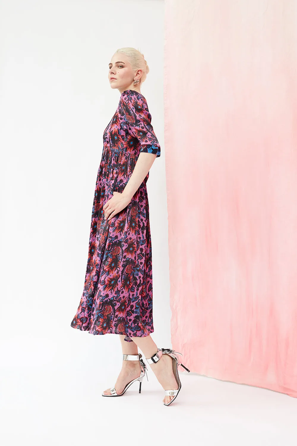 Lenny dress in pink sold by Feri product image thumbnail 5