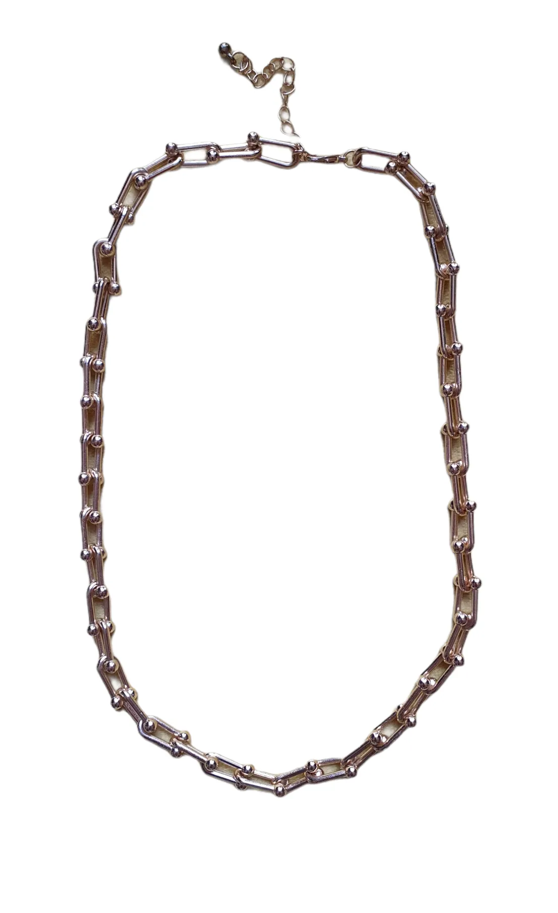 Gold Link Necklace sold by Blonde the Store product image thumbnail 4