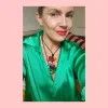 Colour Pop Resin Pendant on Rope Necklace sold by Blonde the Store