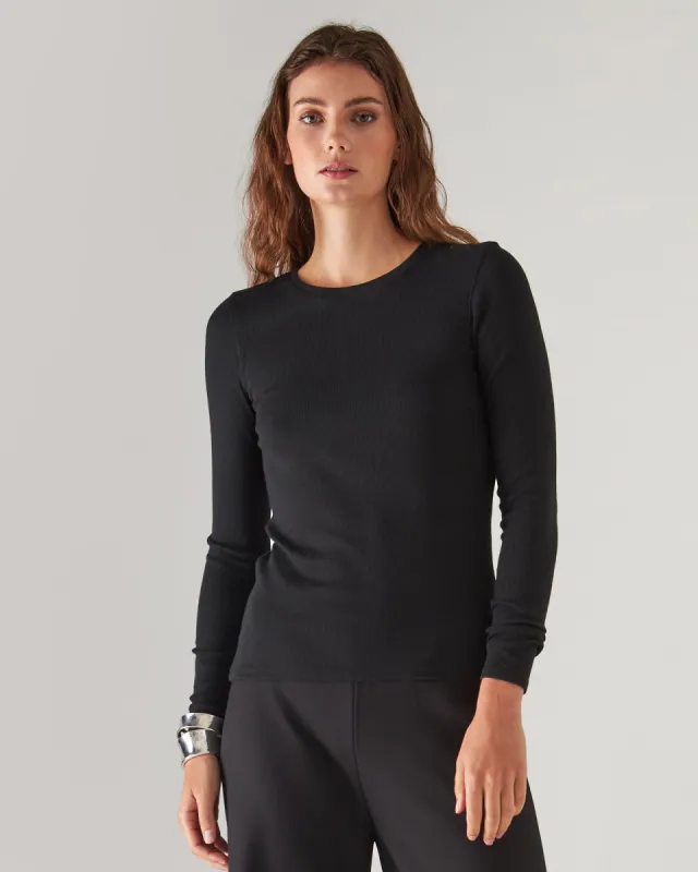 Rib Crew Top sold by TNT Fashion