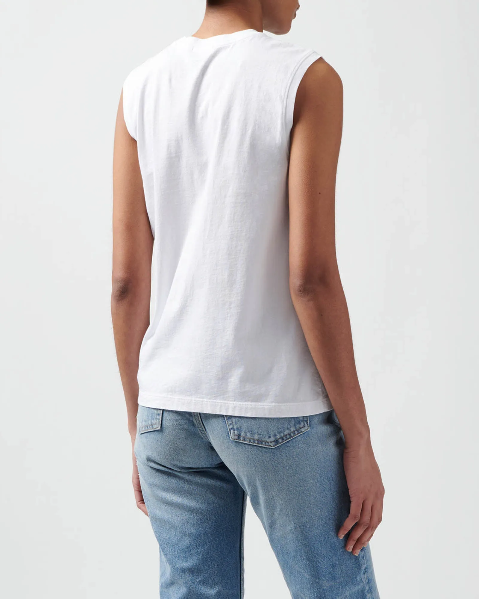Sleeveless Muscle Tee sold by TNT Fashion product image thumbnail 2