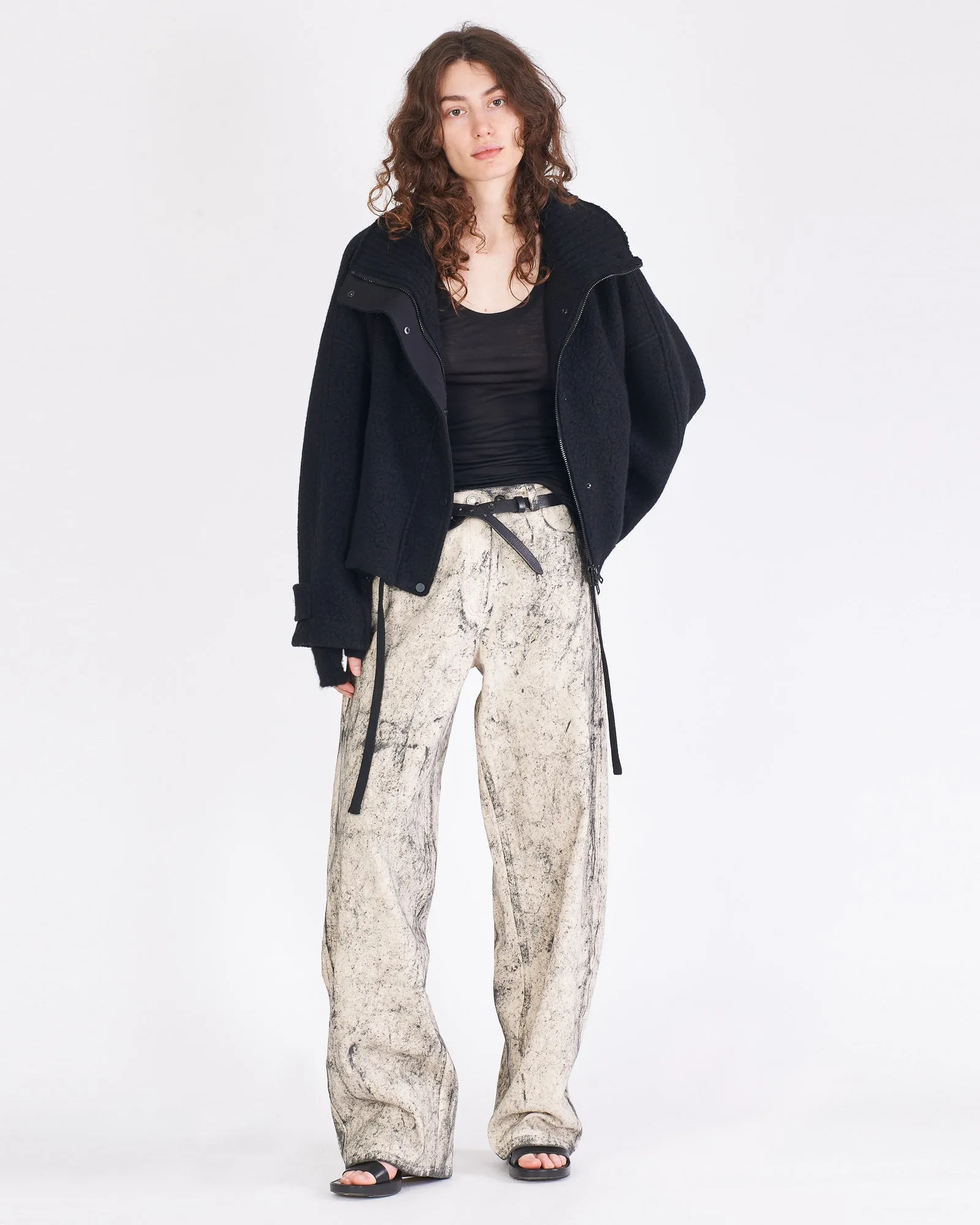 Short Funnel Neck Jacket sold by TNT Fashion product image thumbnail 2