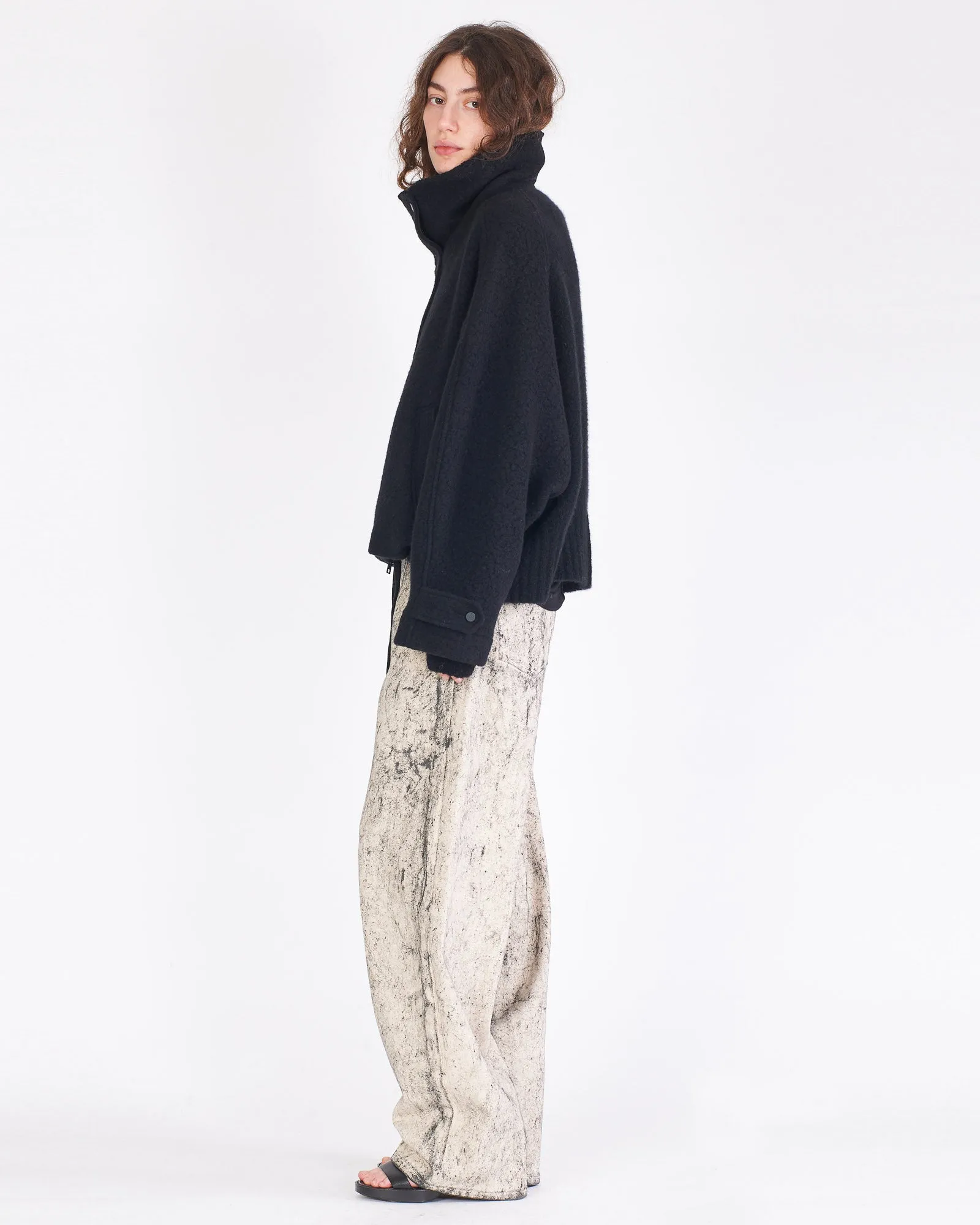 Short Funnel Neck Jacket sold by TNT Fashion product image thumbnail 5