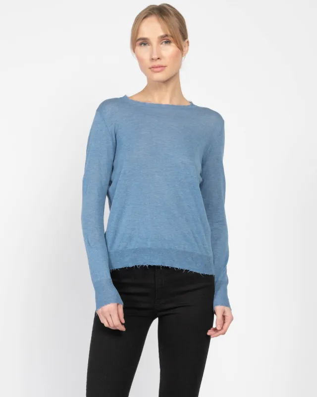 Distressed Edge Sweater sold by TNT Fashion