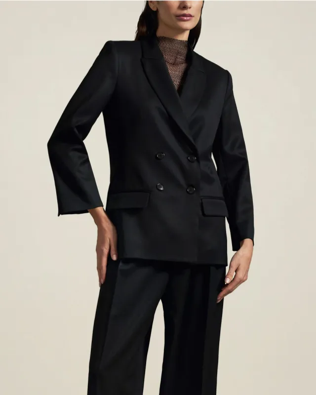 Boxy Tuxedo Blazer sold by TNT Fashion