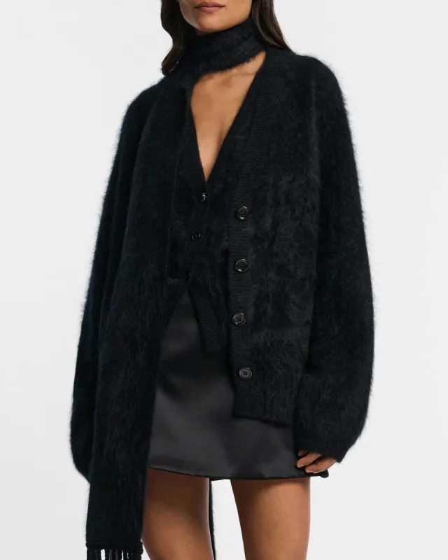 Fluffy Lux Cardigan sold by TNT Fashion