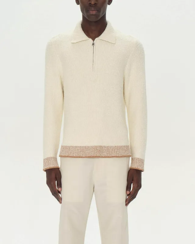 Maxwell Zip Polo sold by TNT Fashion