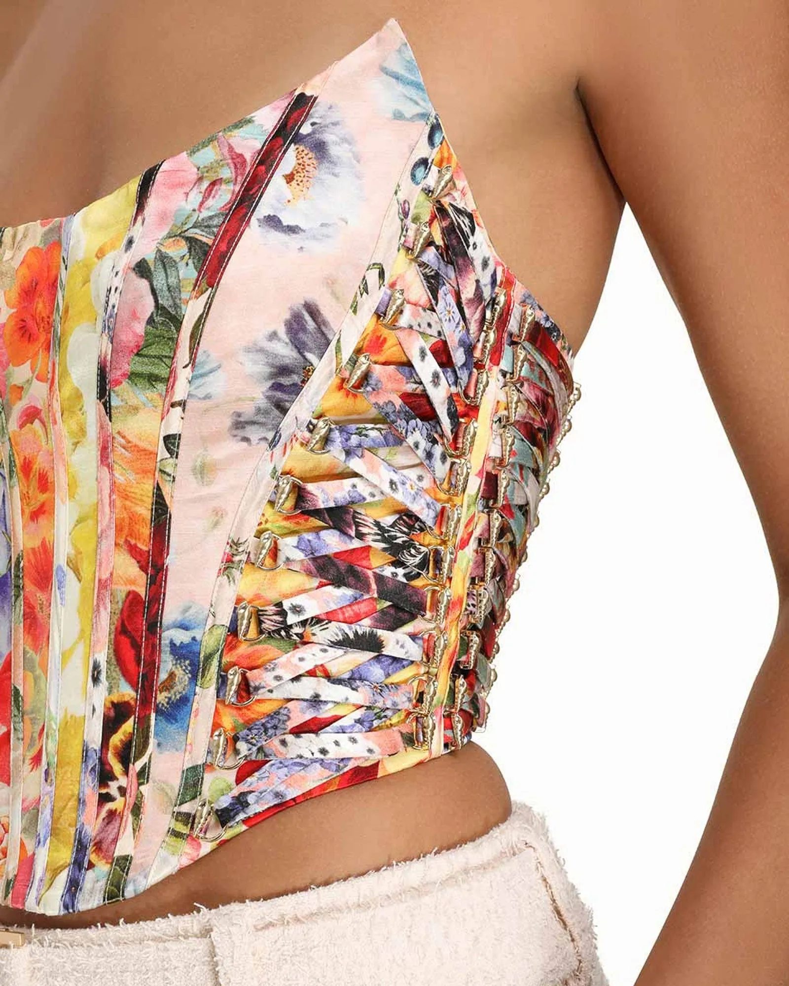 Wonderland Floral Corset sold by TNT Fashion product image thumbnail 5