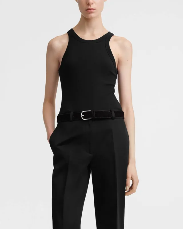 Curved Rib Tank Top sold by TNT Fashion