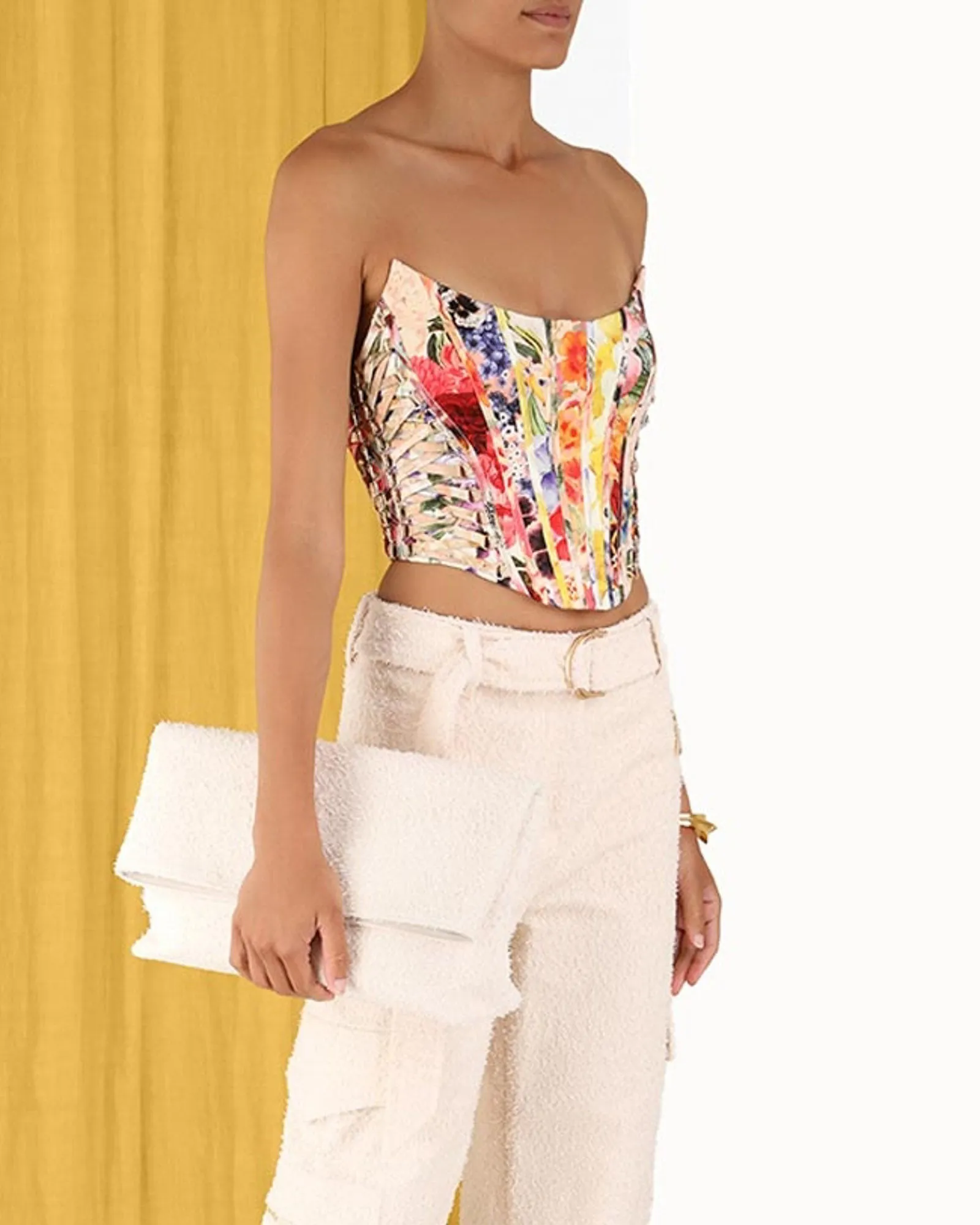 Wonderland Floral Corset sold by TNT Fashion product image thumbnail 4