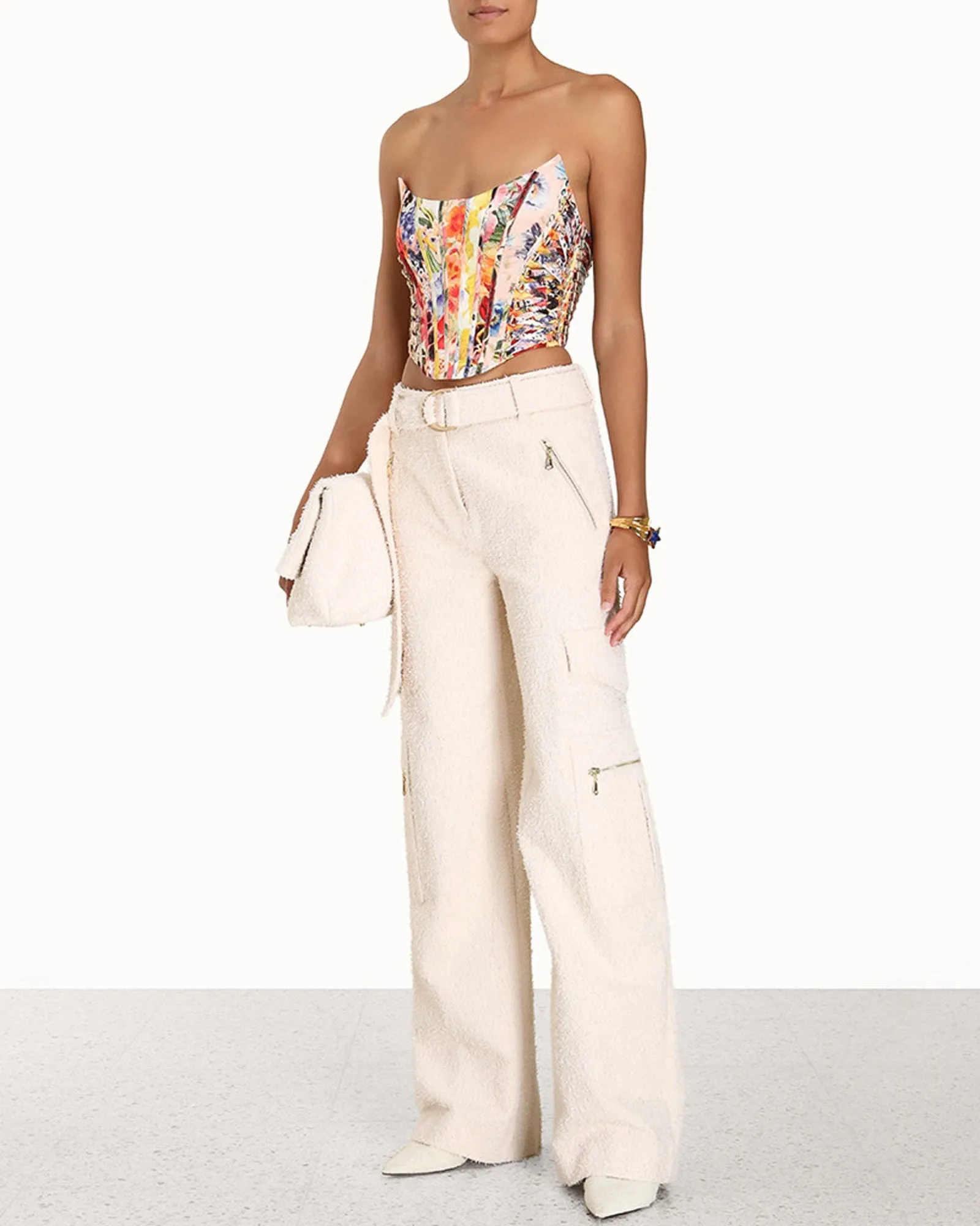 Wonderland Floral Corset sold by TNT Fashion product image thumbnail 2