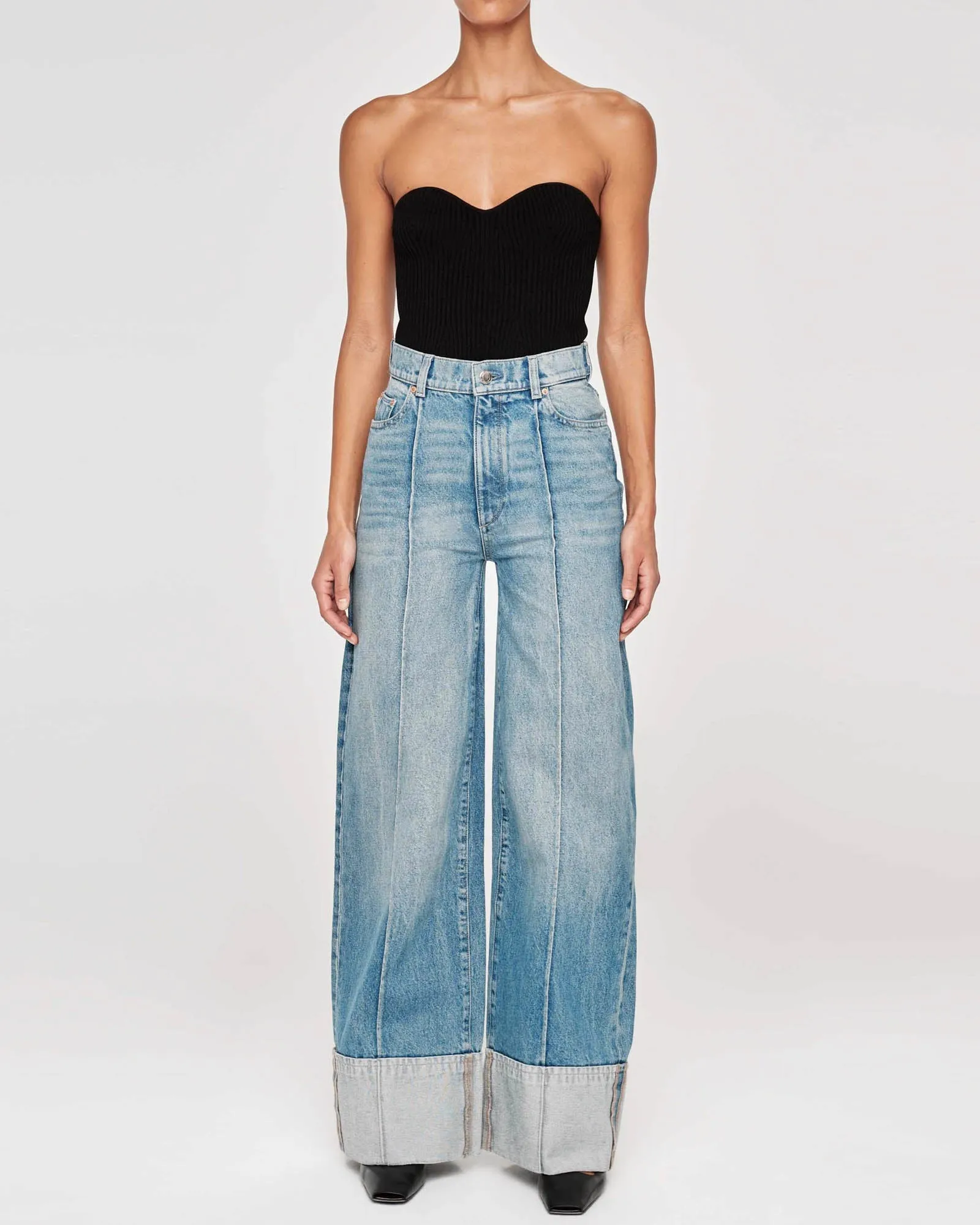 Hepburn Wide Leg Jeans sold by TNT Fashion product image thumbnail 2