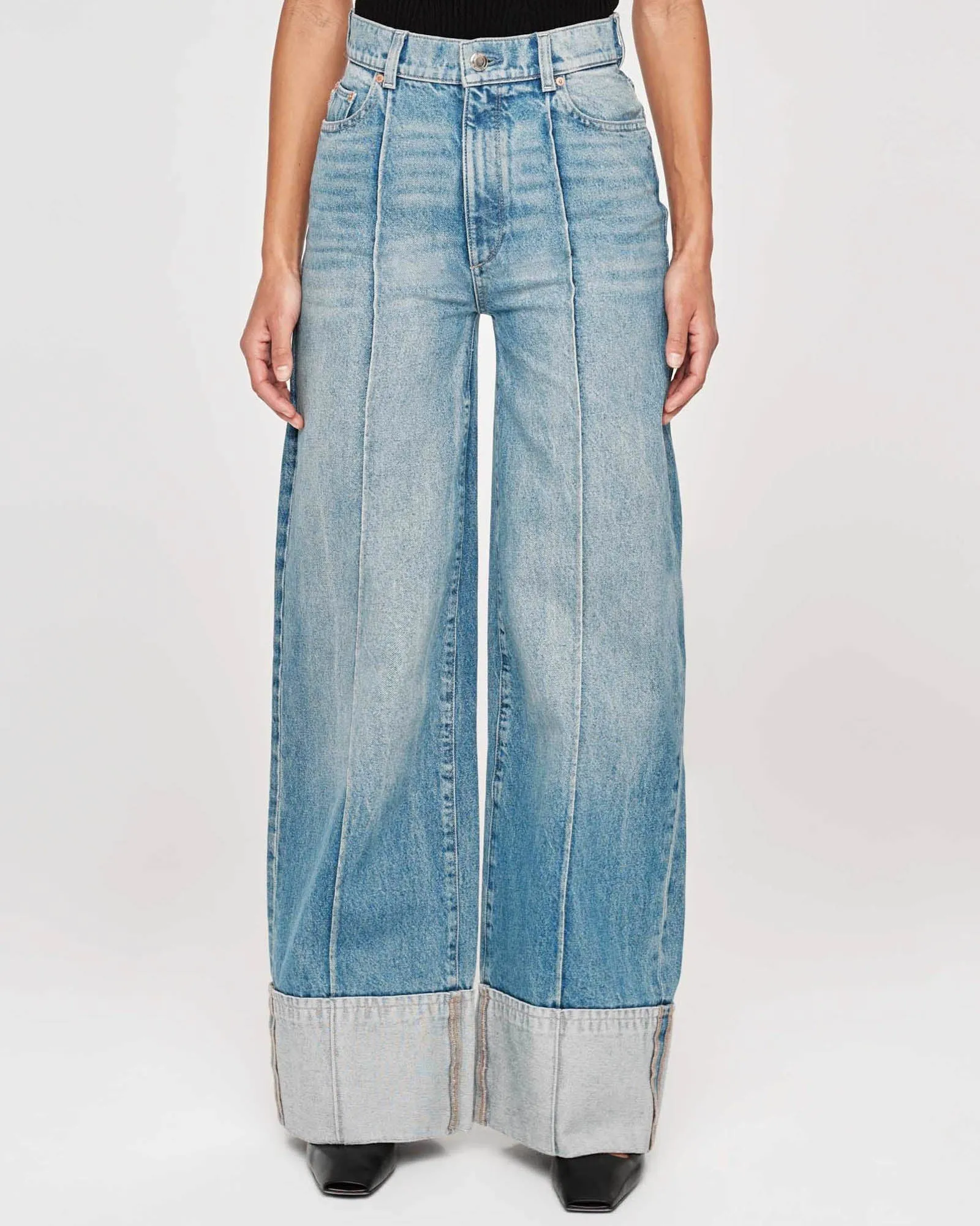 Hepburn Wide Leg Jeans sold by TNT Fashion