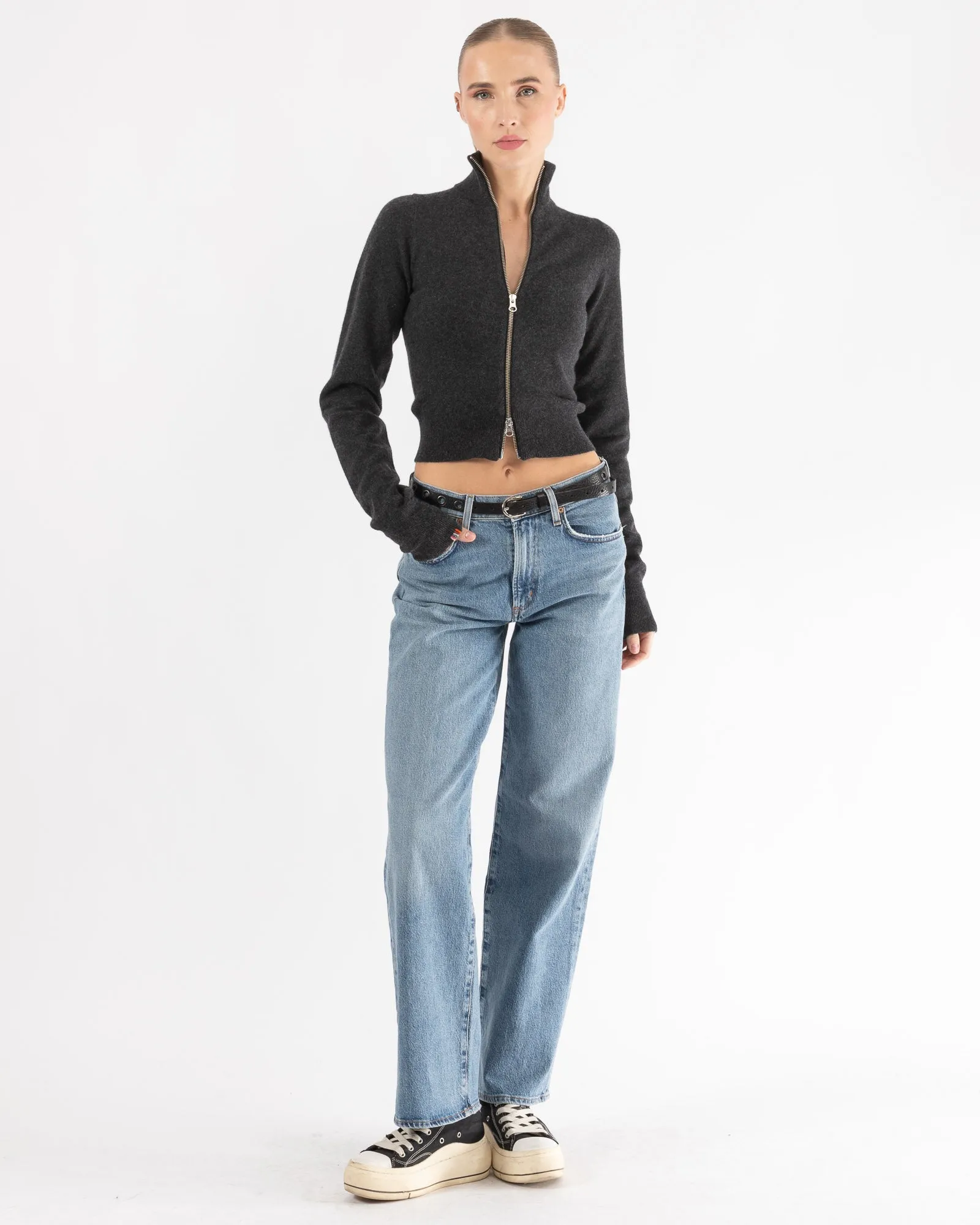 N302 Zip-Up Sweater sold by TNT Fashion product image thumbnail 2