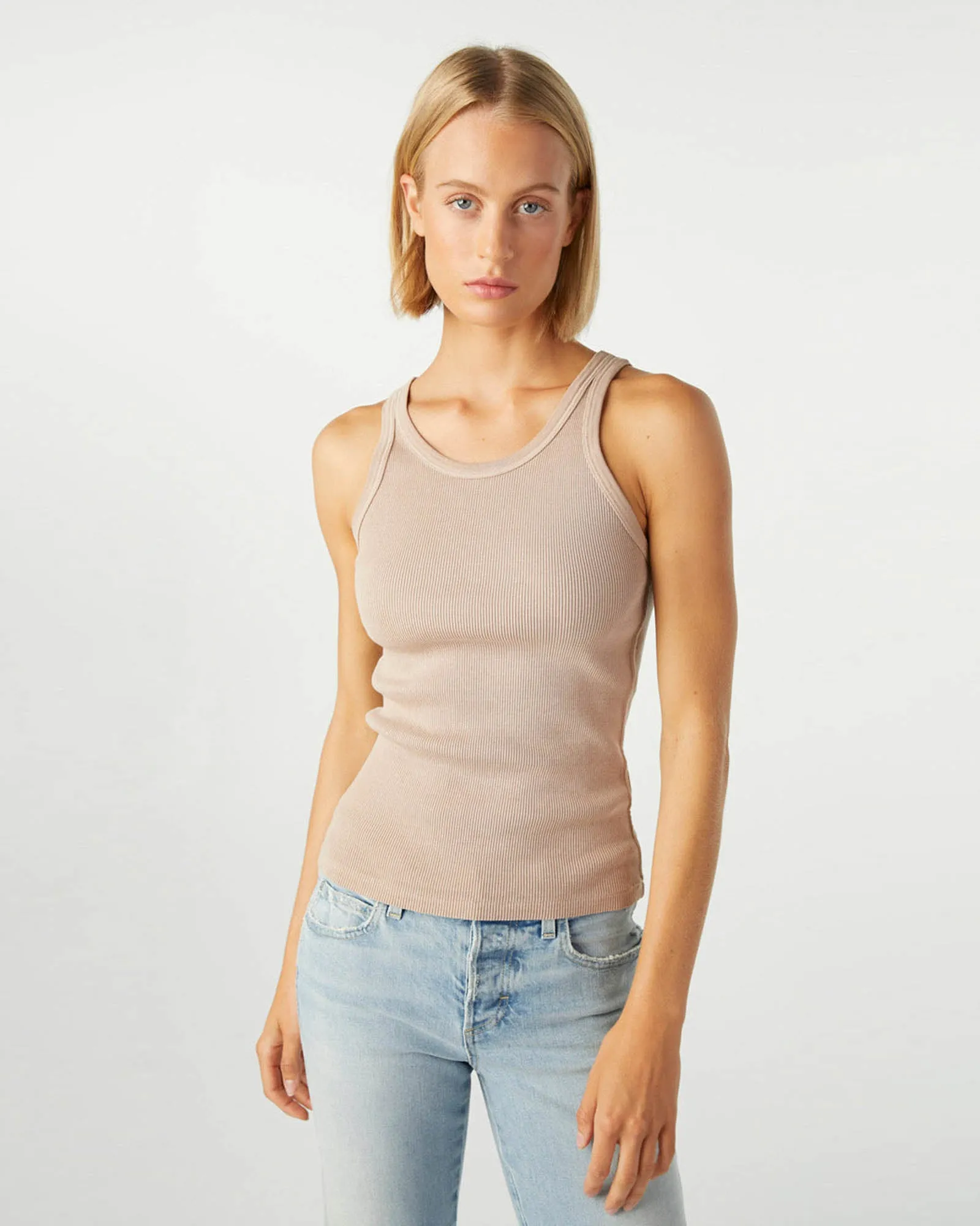Long Rib Tank sold by TNT Fashion