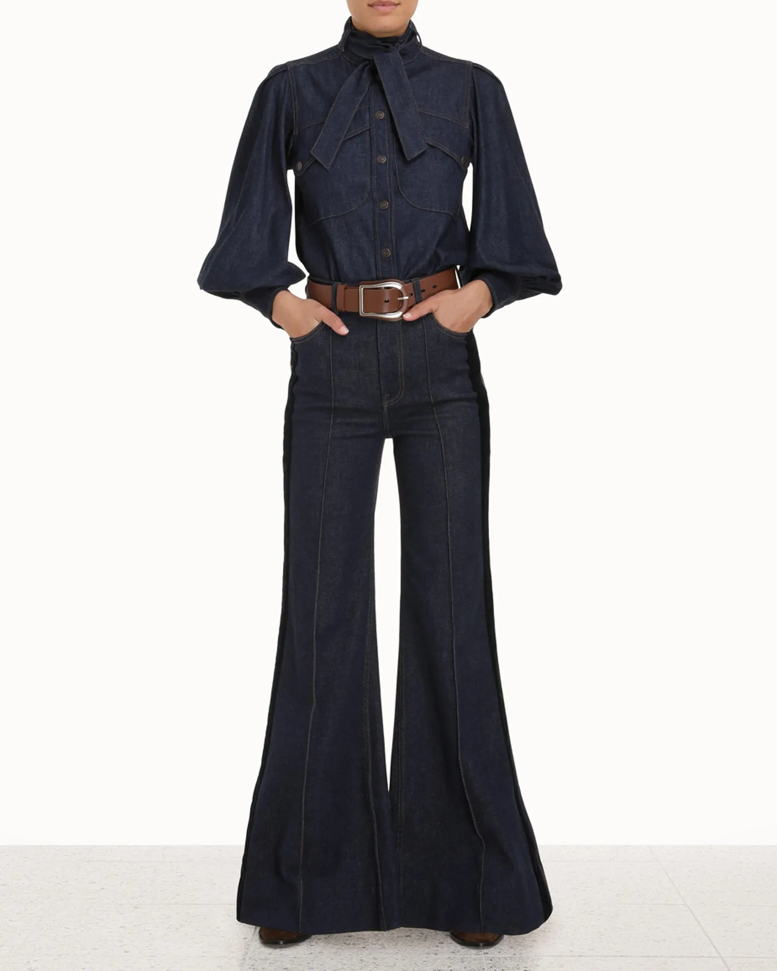 Kaleidoscope Flare Jeans sold by TNT Fashion product image thumbnail 2