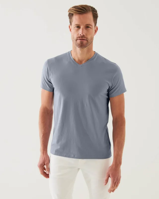 V-Neck Stretch Tee sold by TNT Fashion