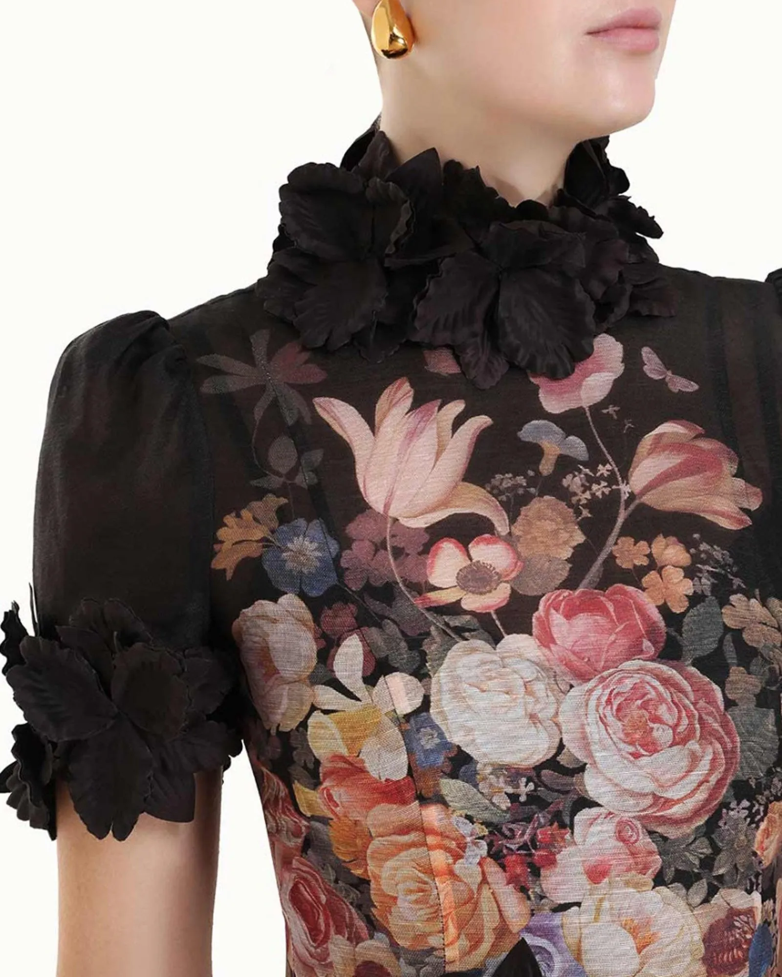 Luminosity Flower Midi Dress sold by TNT Fashion product image thumbnail 5