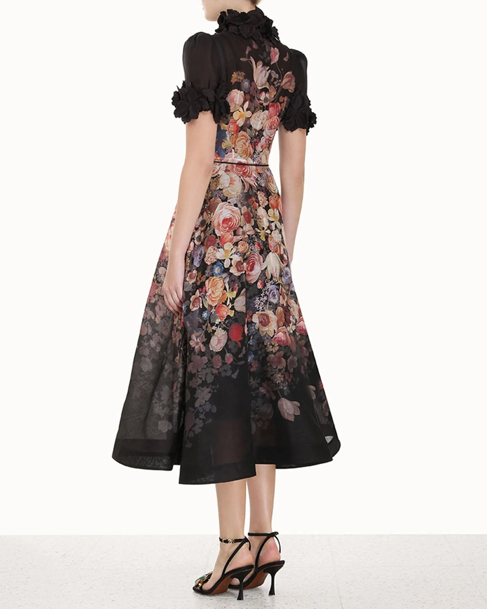 Luminosity Flower Midi Dress sold by TNT Fashion product image thumbnail 2