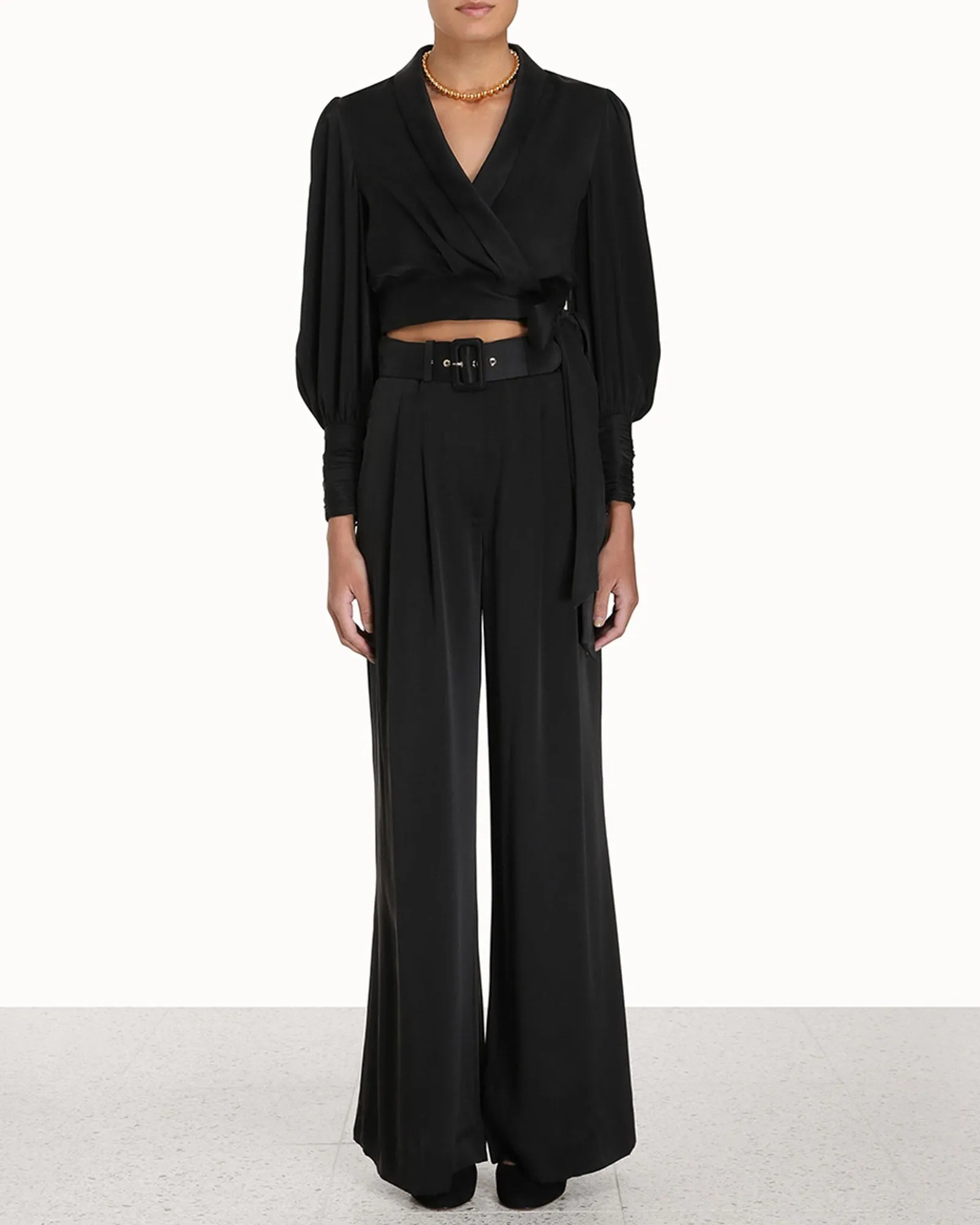 Silk Tuck Pants sold by TNT Fashion product image thumbnail 2