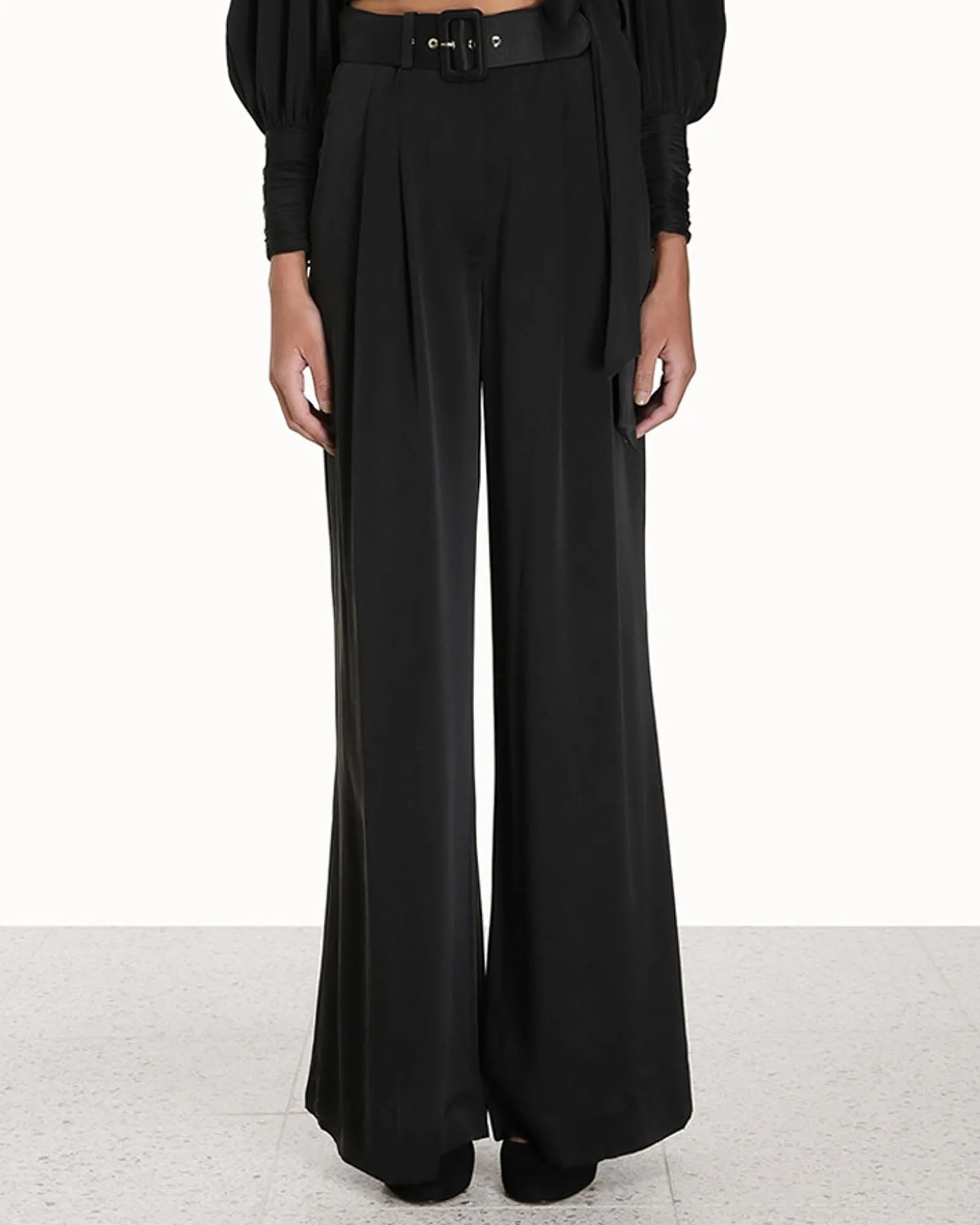 Silk Tuck Pants sold by TNT Fashion