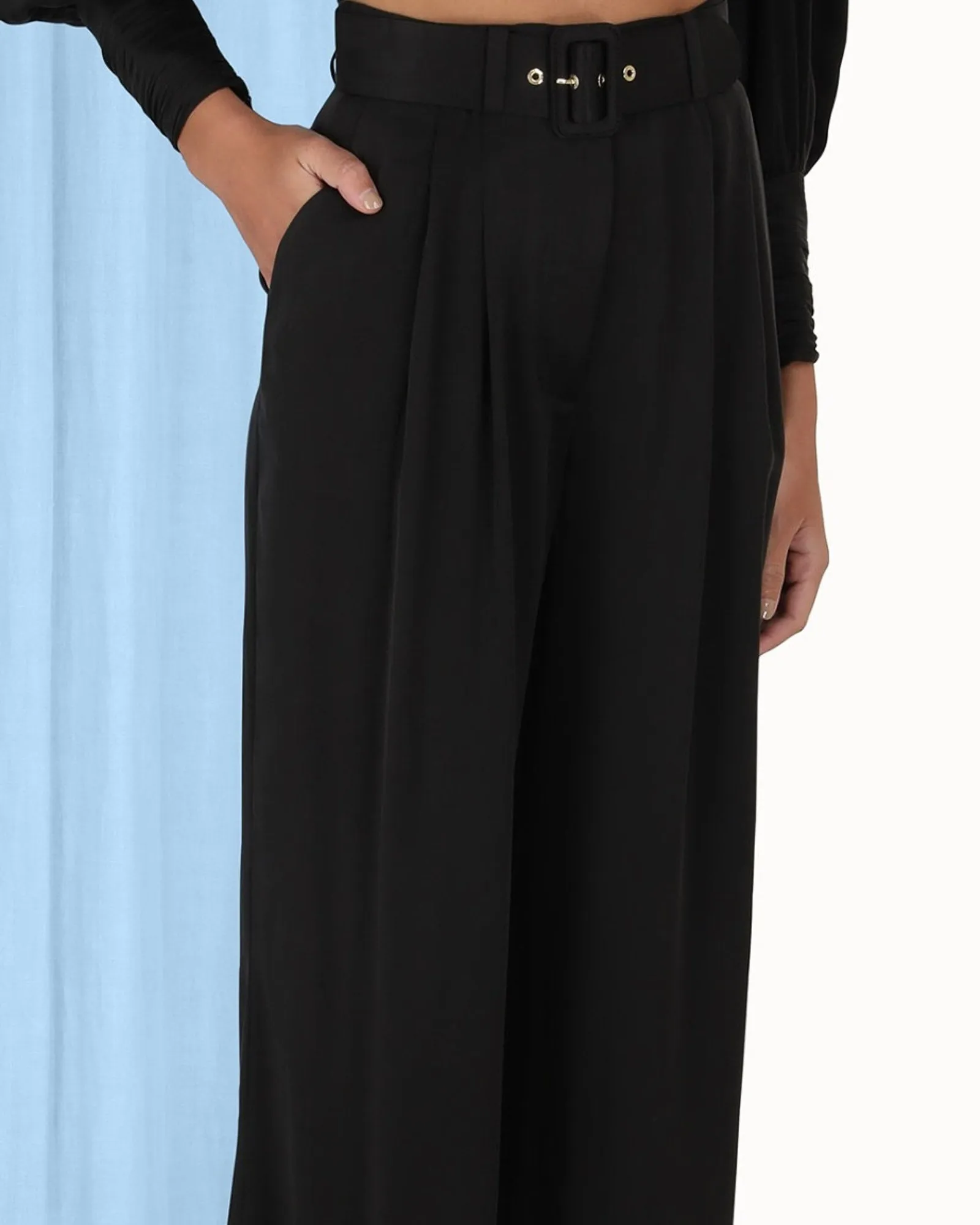 Silk Tuck Pants sold by TNT Fashion product image thumbnail 5