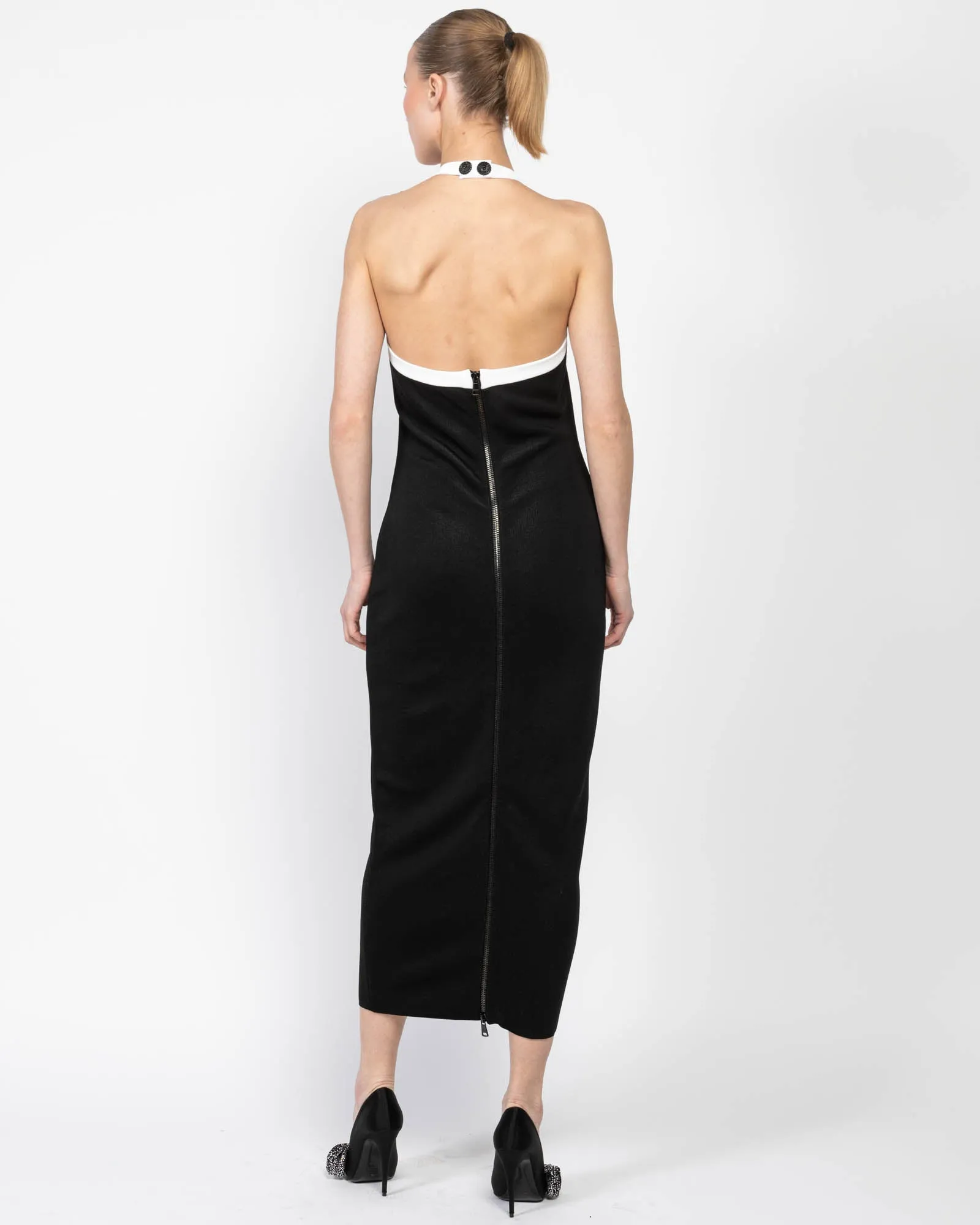 Halterneck Rose Midi Dress sold by TNT Fashion product image thumbnail 5