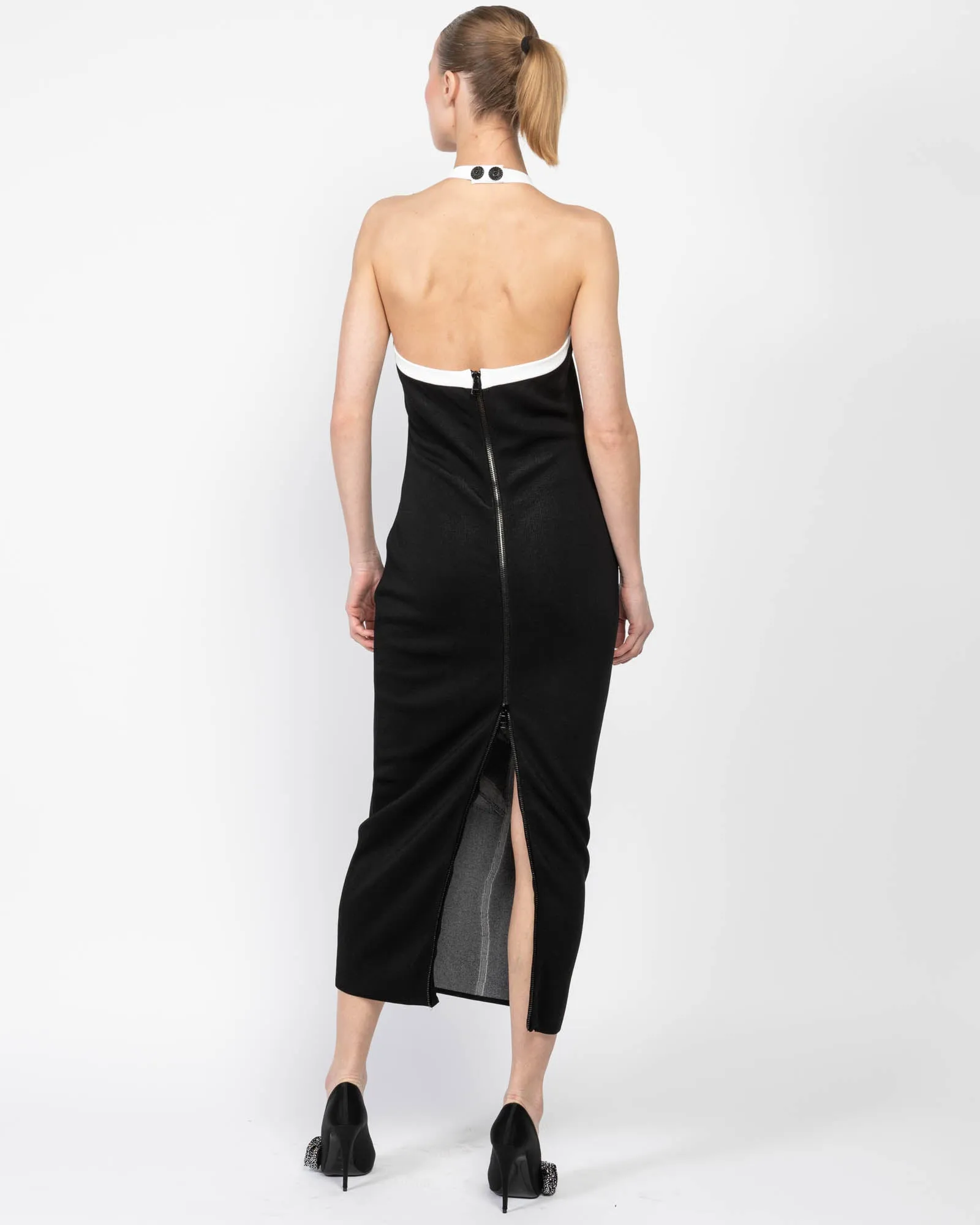 Halterneck Rose Midi Dress sold by TNT Fashion product image thumbnail 2