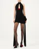 Double Slash Mini Skirt sold by TNT Fashion