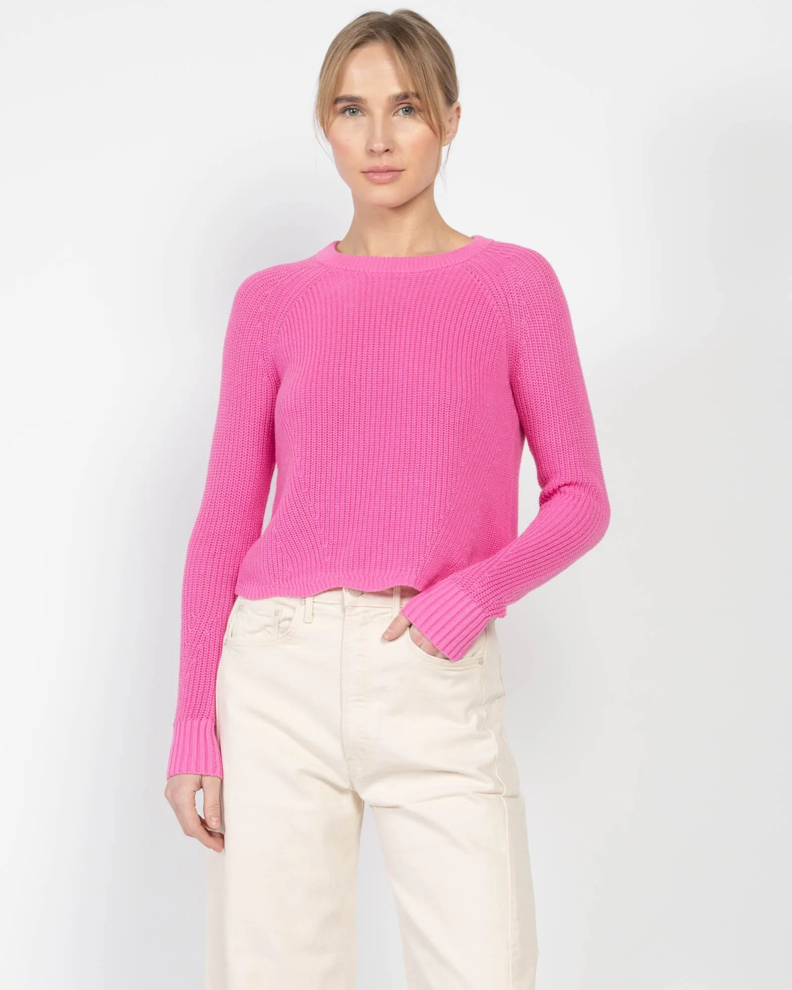 Scallop Shaker Sweater sold by TNT Fashion