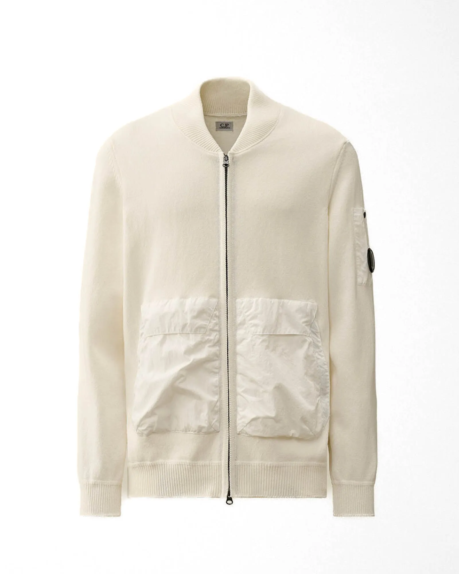 Mixed Bomber Knit Jacket sold by TNT Fashion product image thumbnail 5