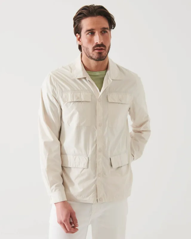 Nylon Flap Pocket Shirt sold by TNT Fashion
