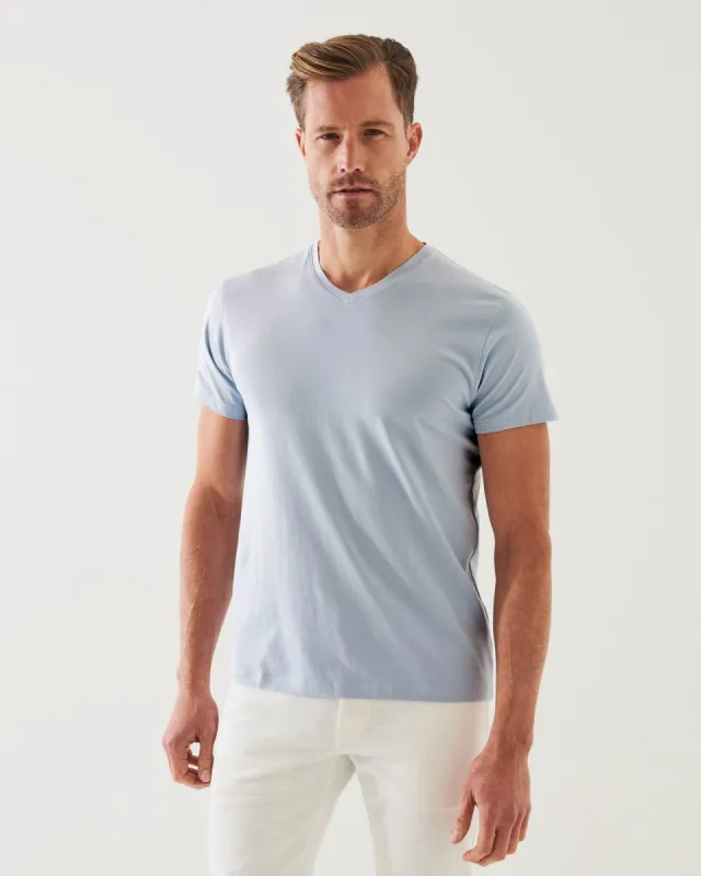 V-Neck Stretch Tee sold by TNT Fashion