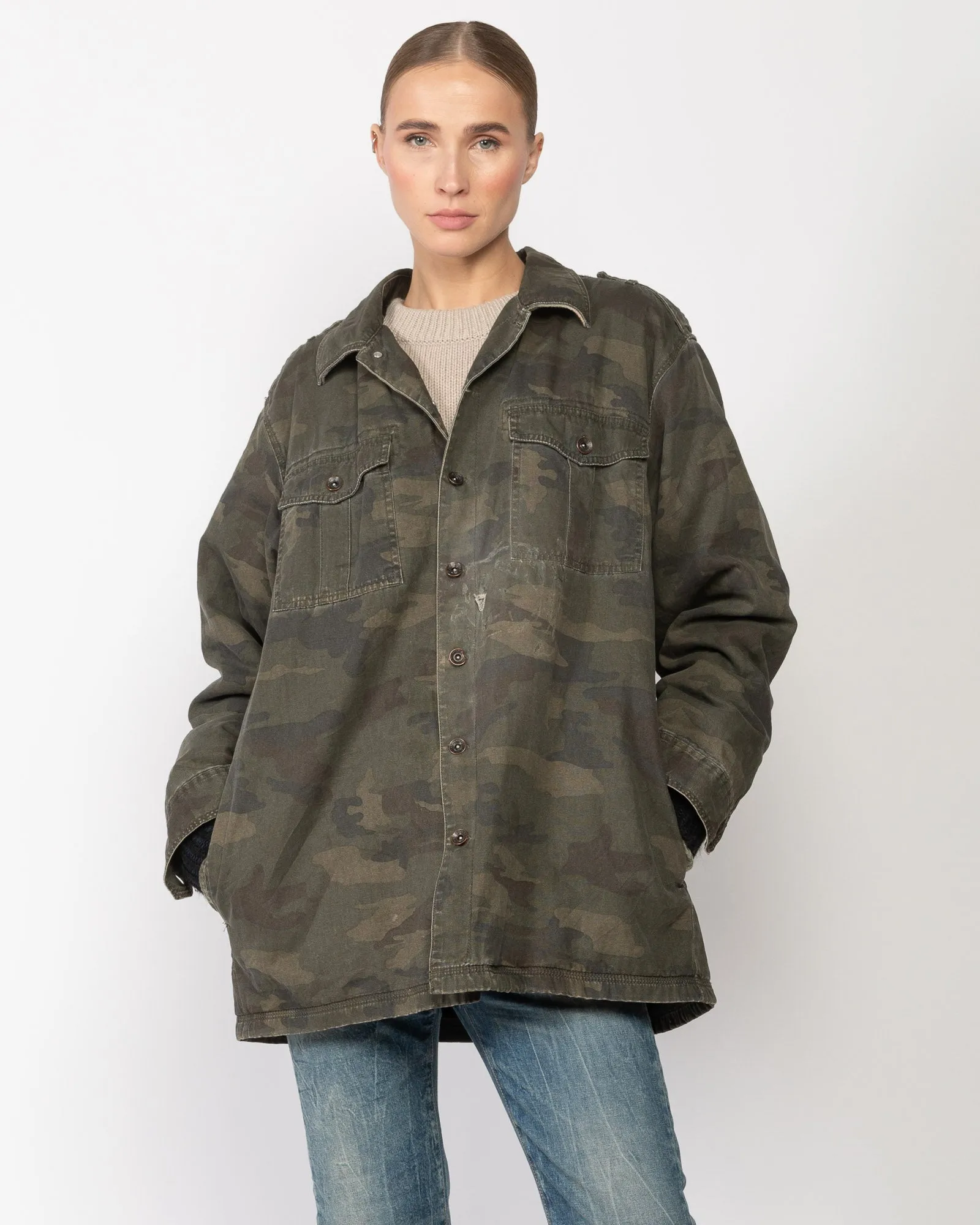 War Peace Military Jacket sold by TNT Fashion