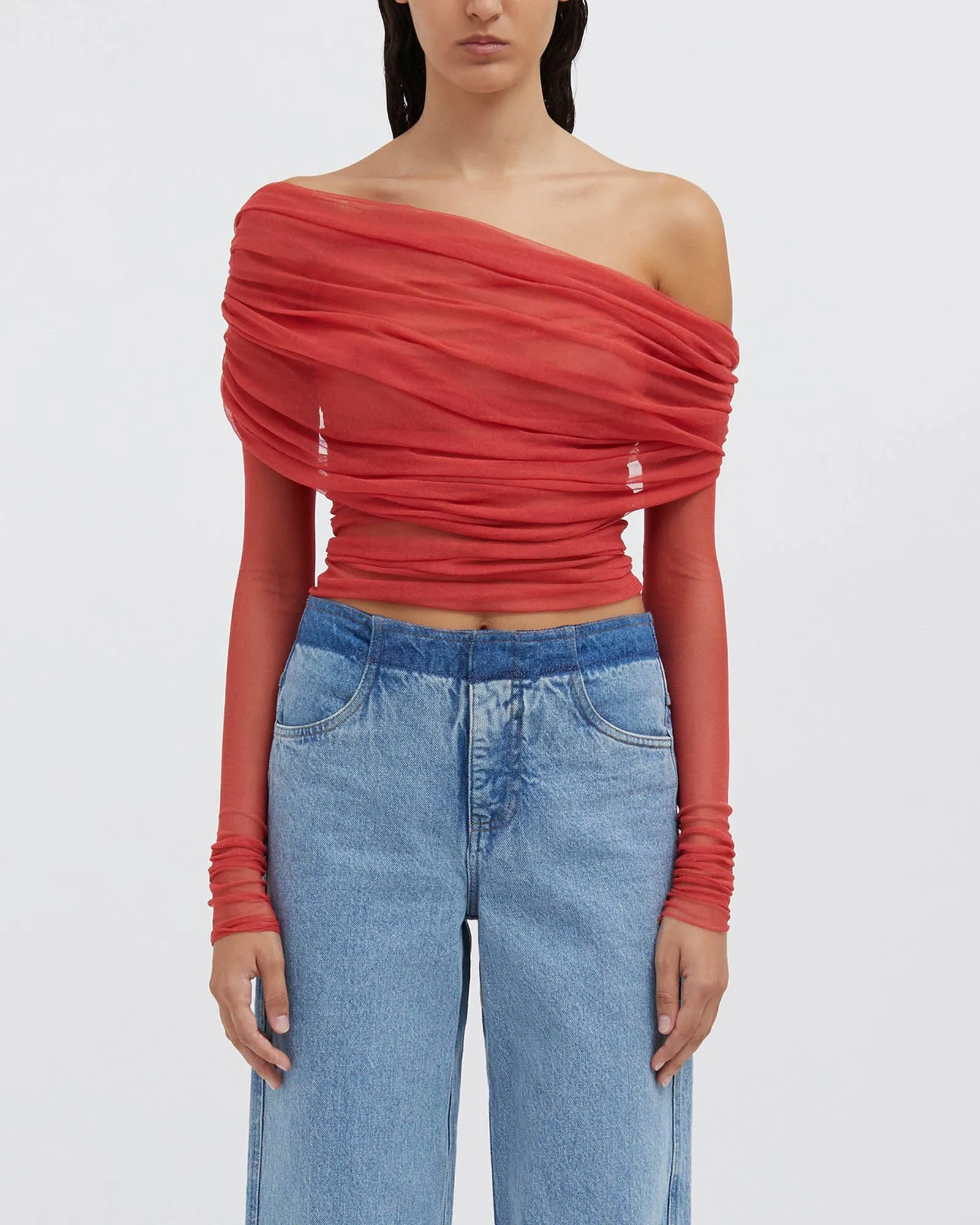 Veiled Top sold by TNT Fashion