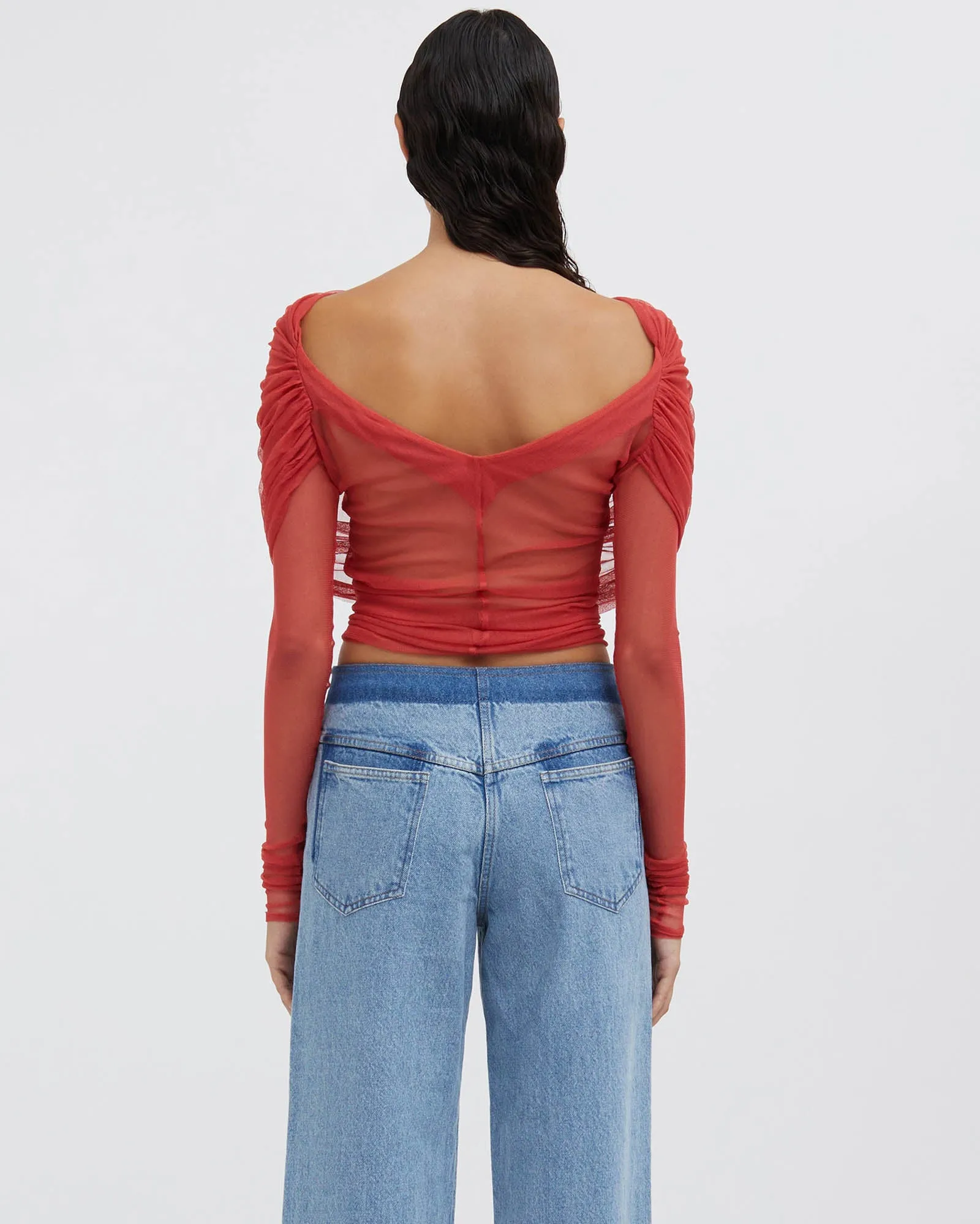 Veiled Top sold by TNT Fashion product image thumbnail 3